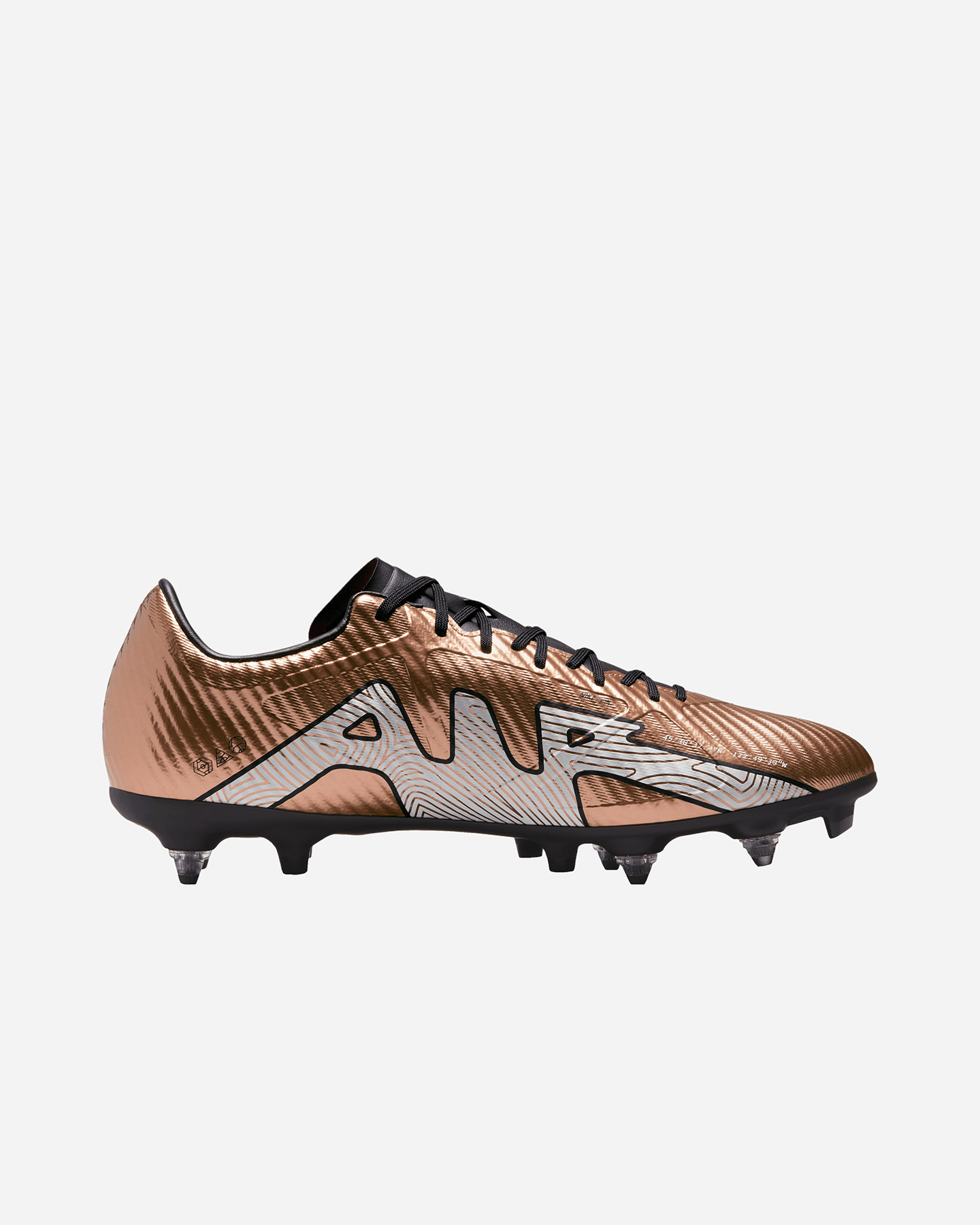 Scarpe calcio NIKE ZOOM VAPOR 15 ACAD SG-PRO AC M - Oro - 2 | Cisalfa Sport