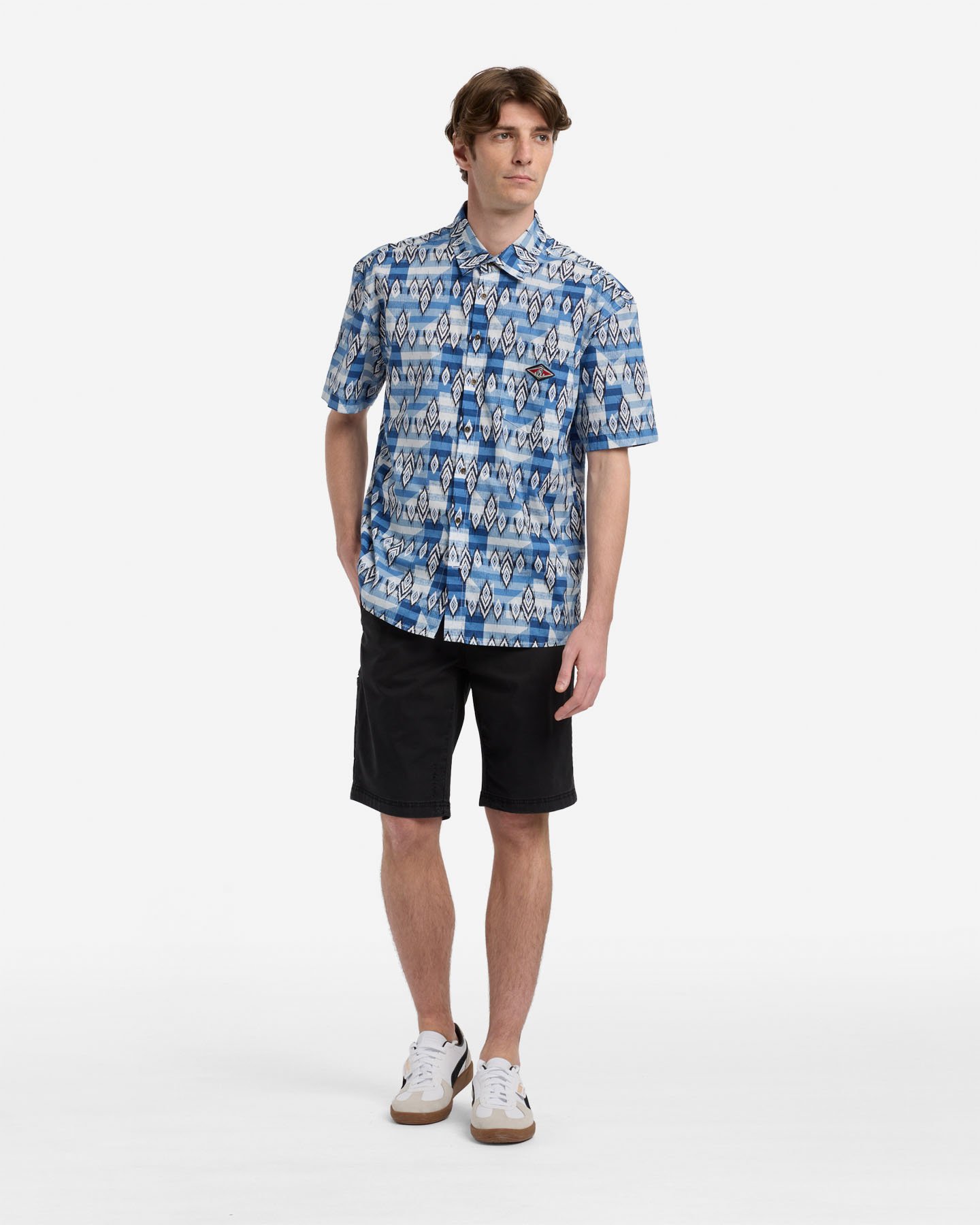 Camicia BEAR BEACH BREAK M - Blu - 4 | Cisalfa Sport