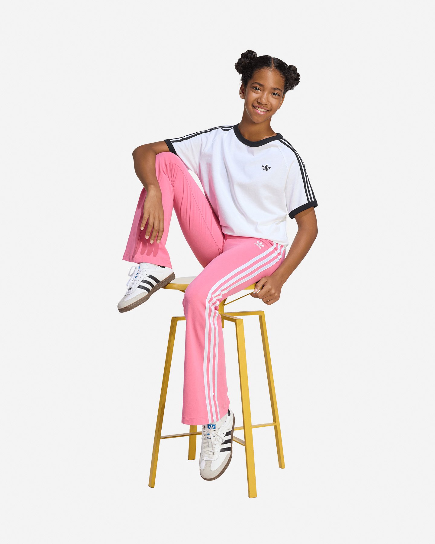 T-shirt ADIDAS 3STRIPES JR - Bianco - 3 | Cisalfa Sport