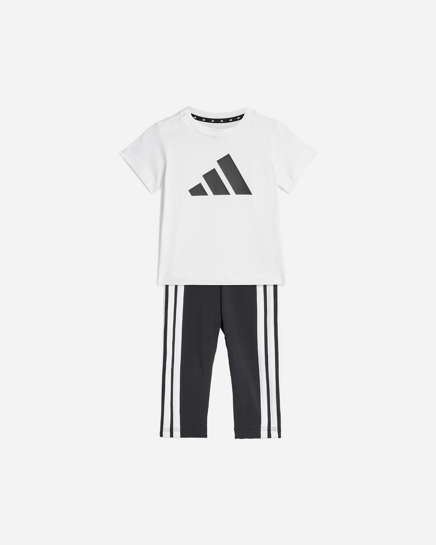 Completo ADIDAS SET ESSENTIALS INF JR - Bianco - 0 | Cisalfa Sport