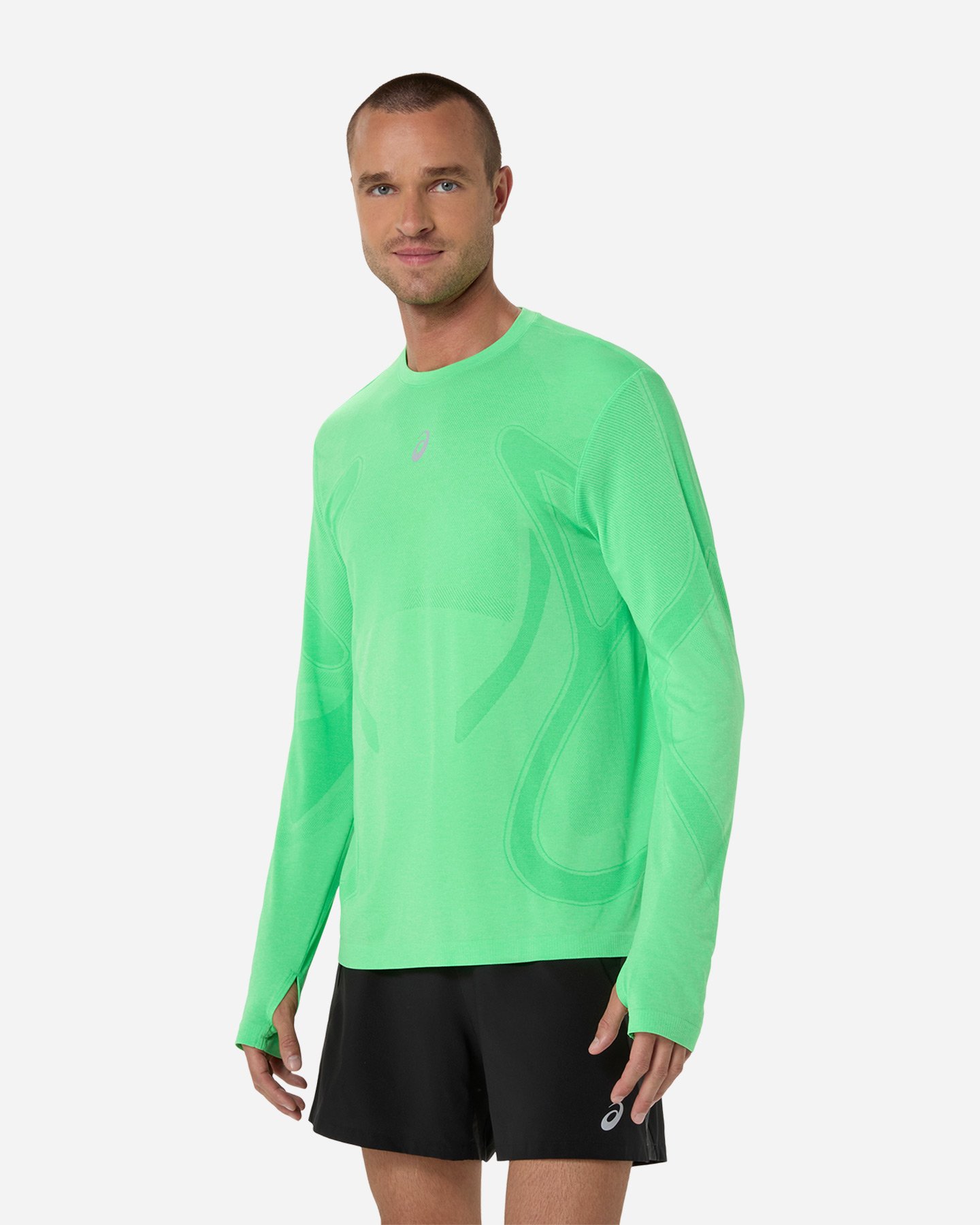 Maglia running ASICS ROAD M - Verde - 1 | Cisalfa Sport
