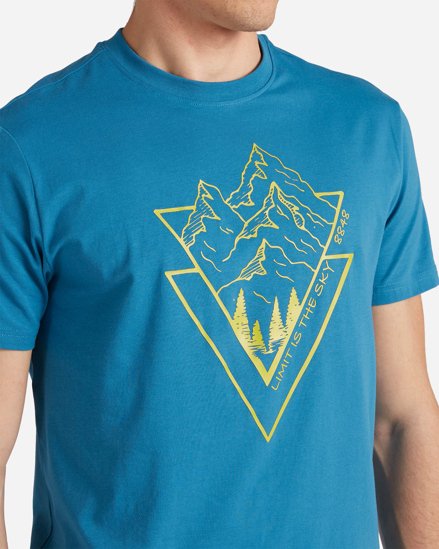 T-shirt 8848 MOUNTAIN ESSENTIAL M - S4120507-555/OTM02 - 4 | Cisalfa Sport