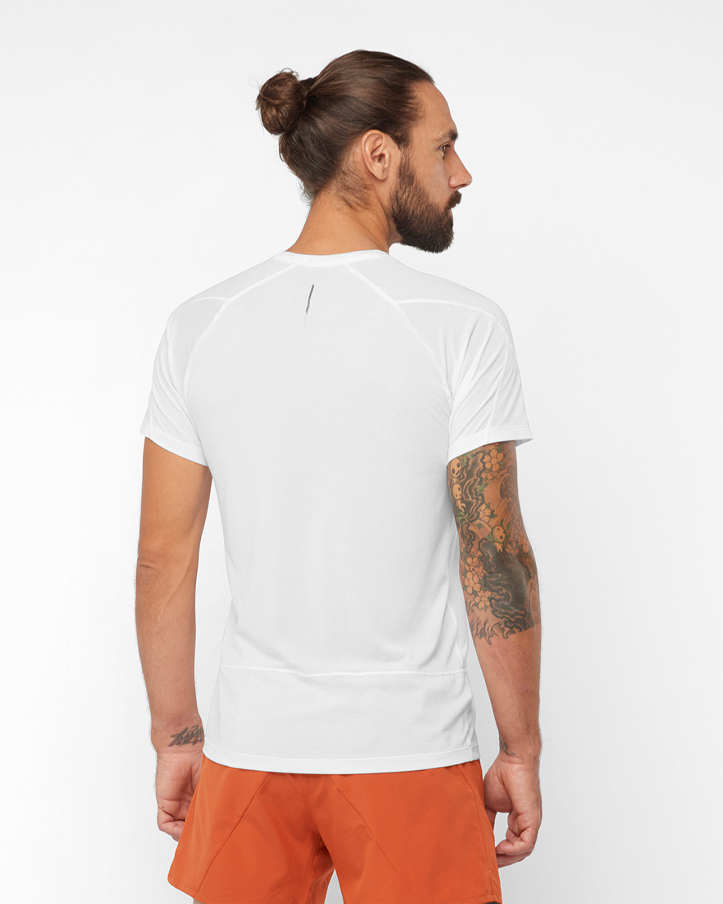 T-shirt SALOMON CROSS RUN M - Bianco - 3 | Cisalfa Sport
