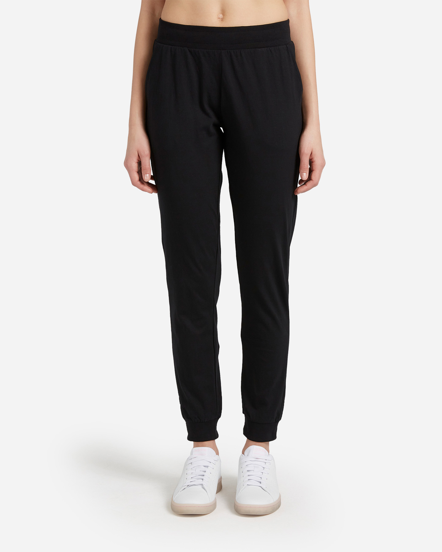 Pantalone ABC JERSEY W - Nero - 0 | Cisalfa Sport