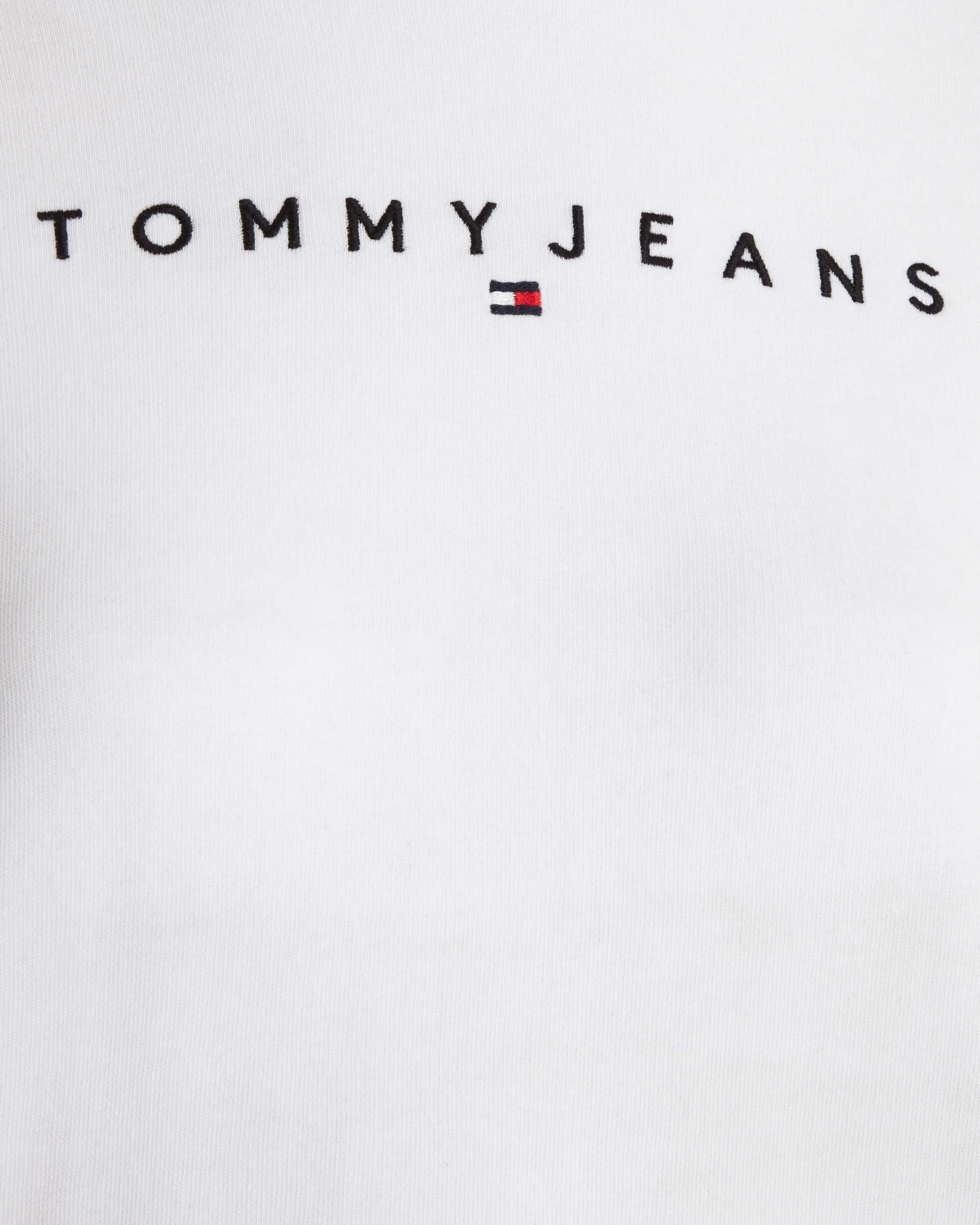 Felpa TOMMY HILFIGER LINEAR LOGO W - Bianco - 5 | Cisalfa Sport