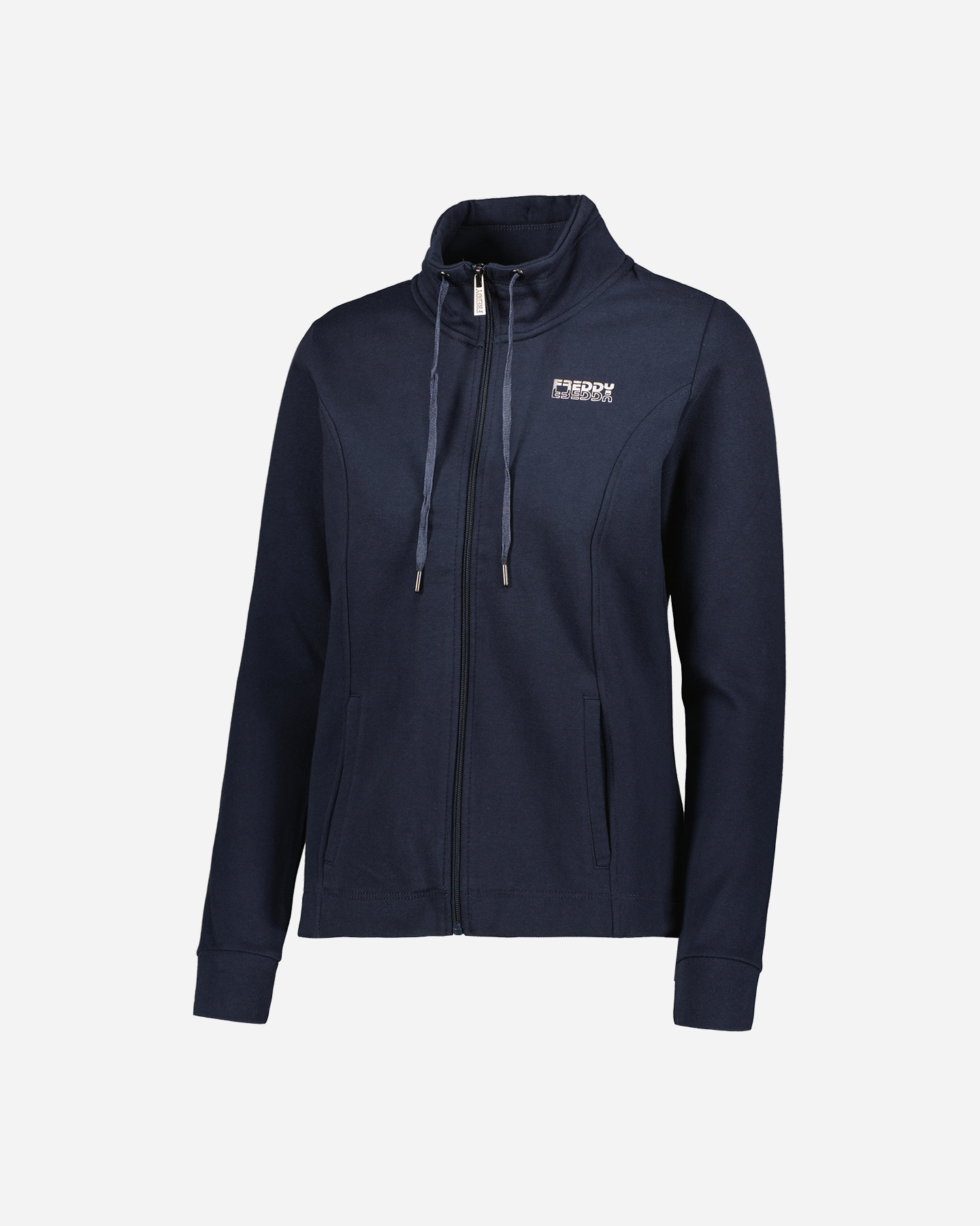 Felpa FREDDY NECK HIGH SLOGO FZ W - 0 | Cisalfa Sport