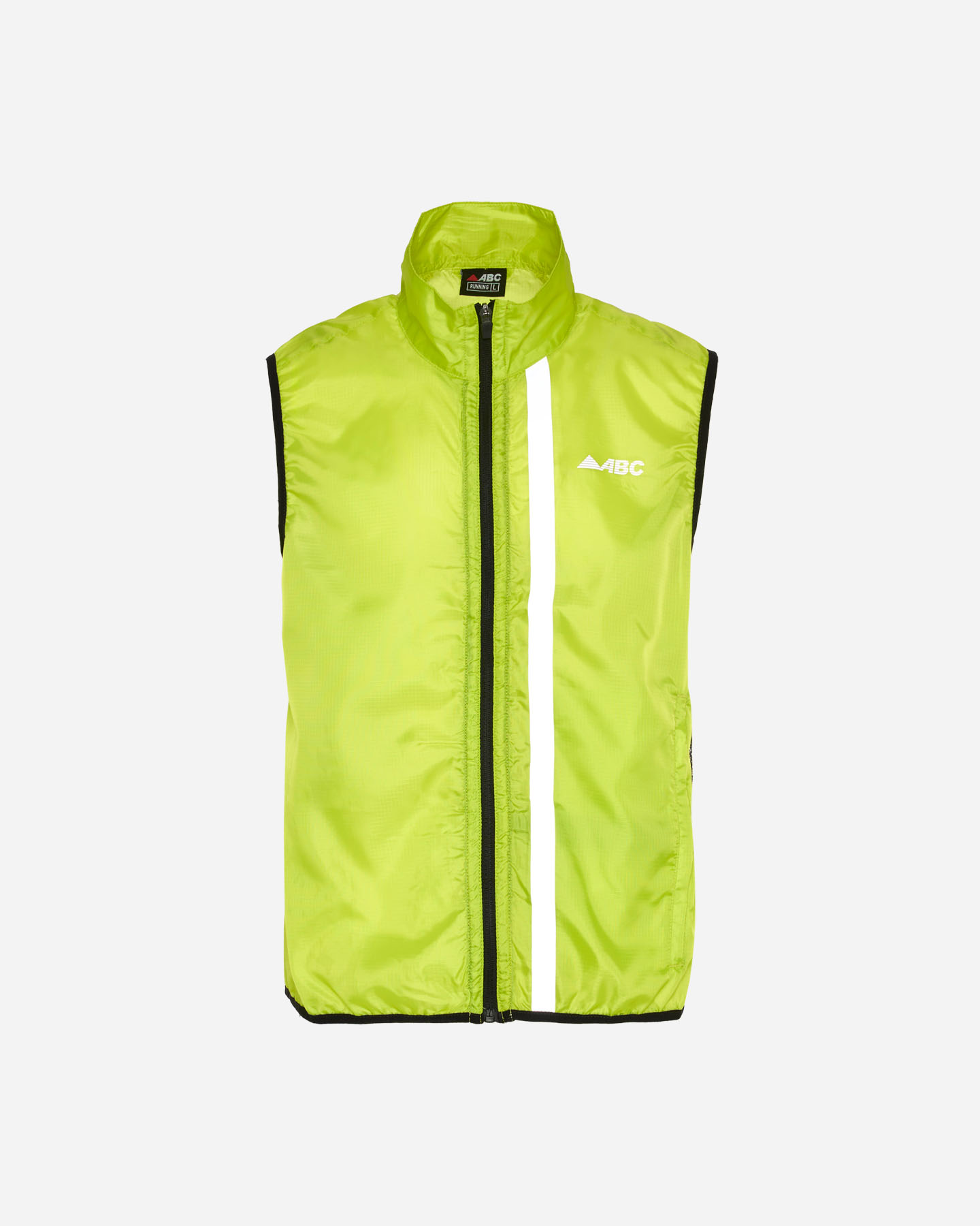 Giacca running ABC ESSENTIAL M - Giallo - 0 | Cisalfa Sport