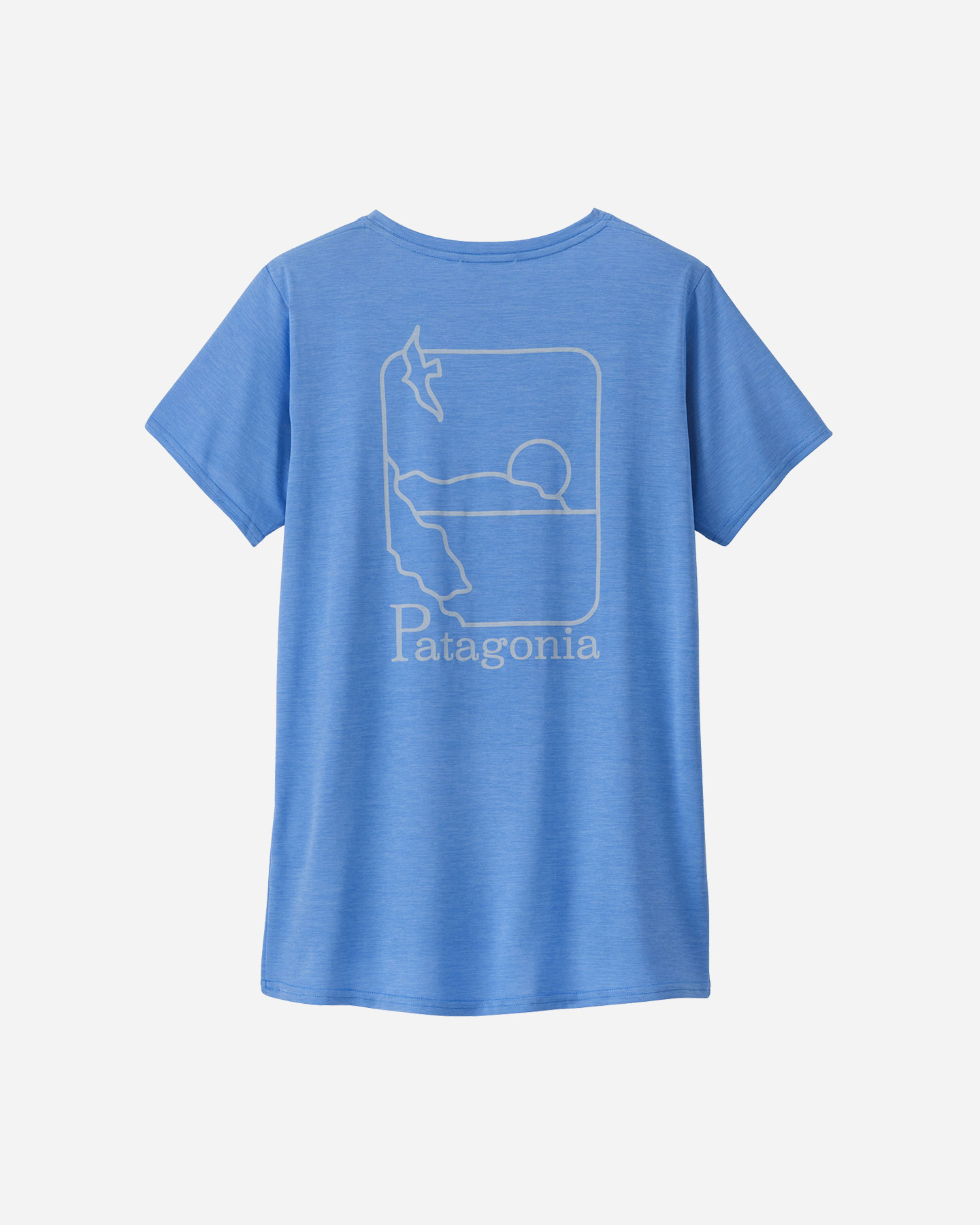 T-shirt PATAGONIA CAPILENE COOL DAILY W - Blu - 1 | Cisalfa Sport