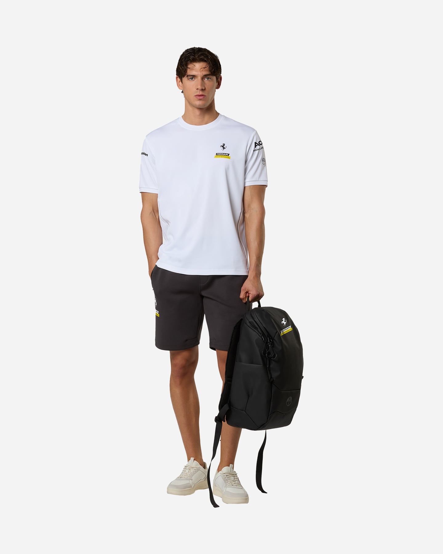 T-shirt NORTH SAILS COOLMAX FERRARI HYPERSAIL M - Bianco - 4 | Cisalfa Sport