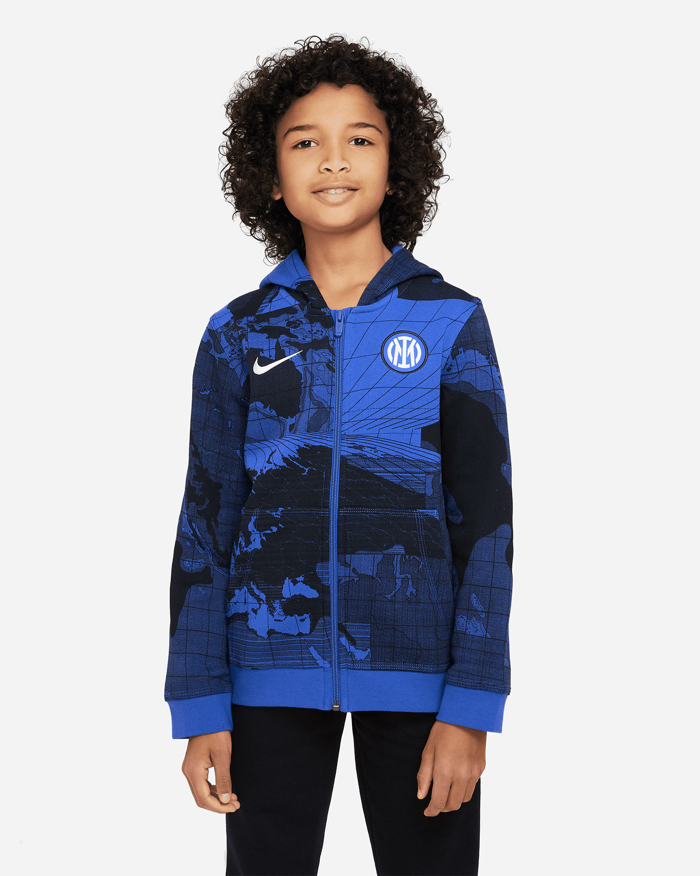 Abbigliamento calcio NIKE INTER HOOD FZ JR - S5456754-480 - 0 | Cisalfa Sport