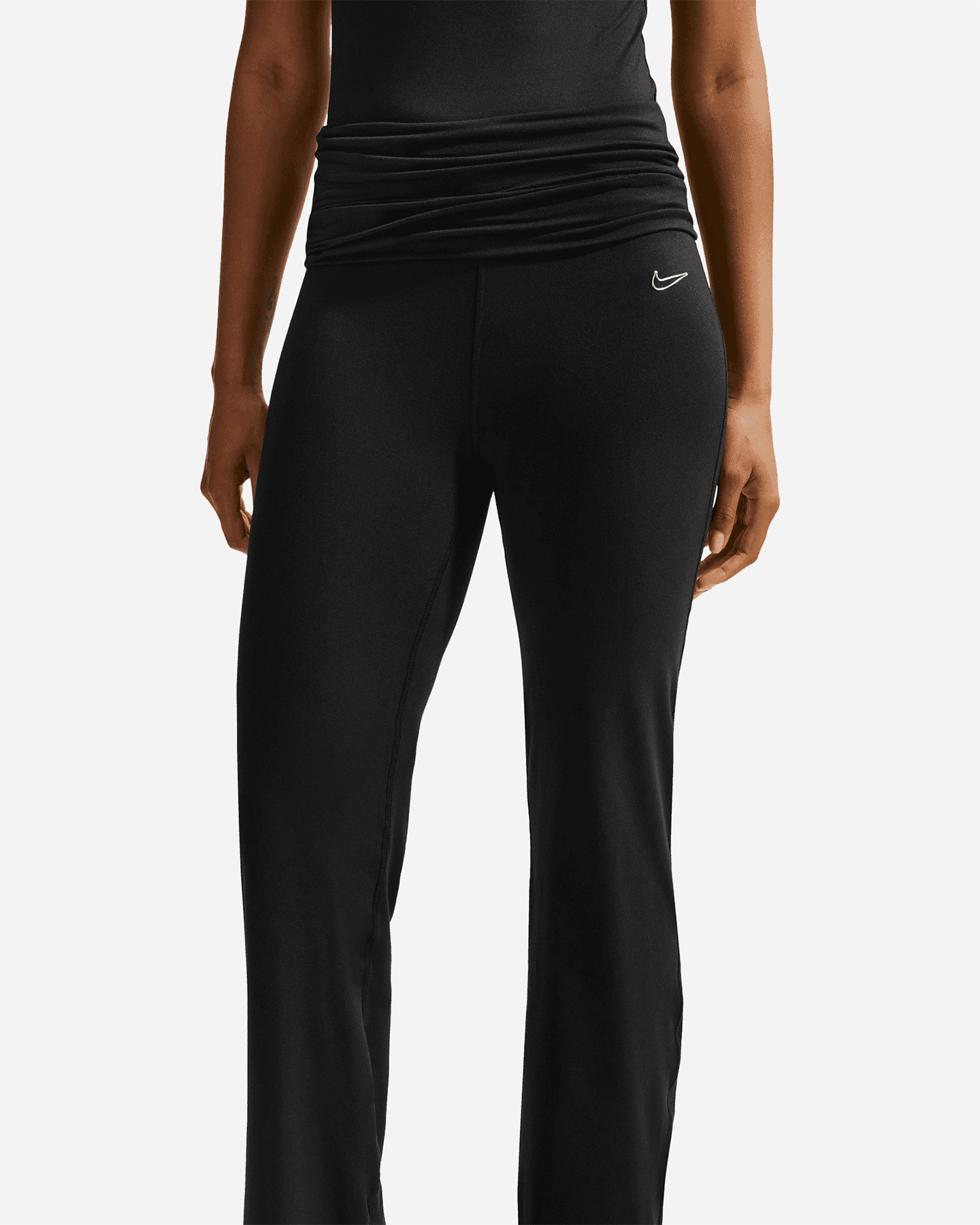 Pantalone NIKE FLARE HIGH RISE GYM LIFE W - Nero - 3 | Cisalfa Sport