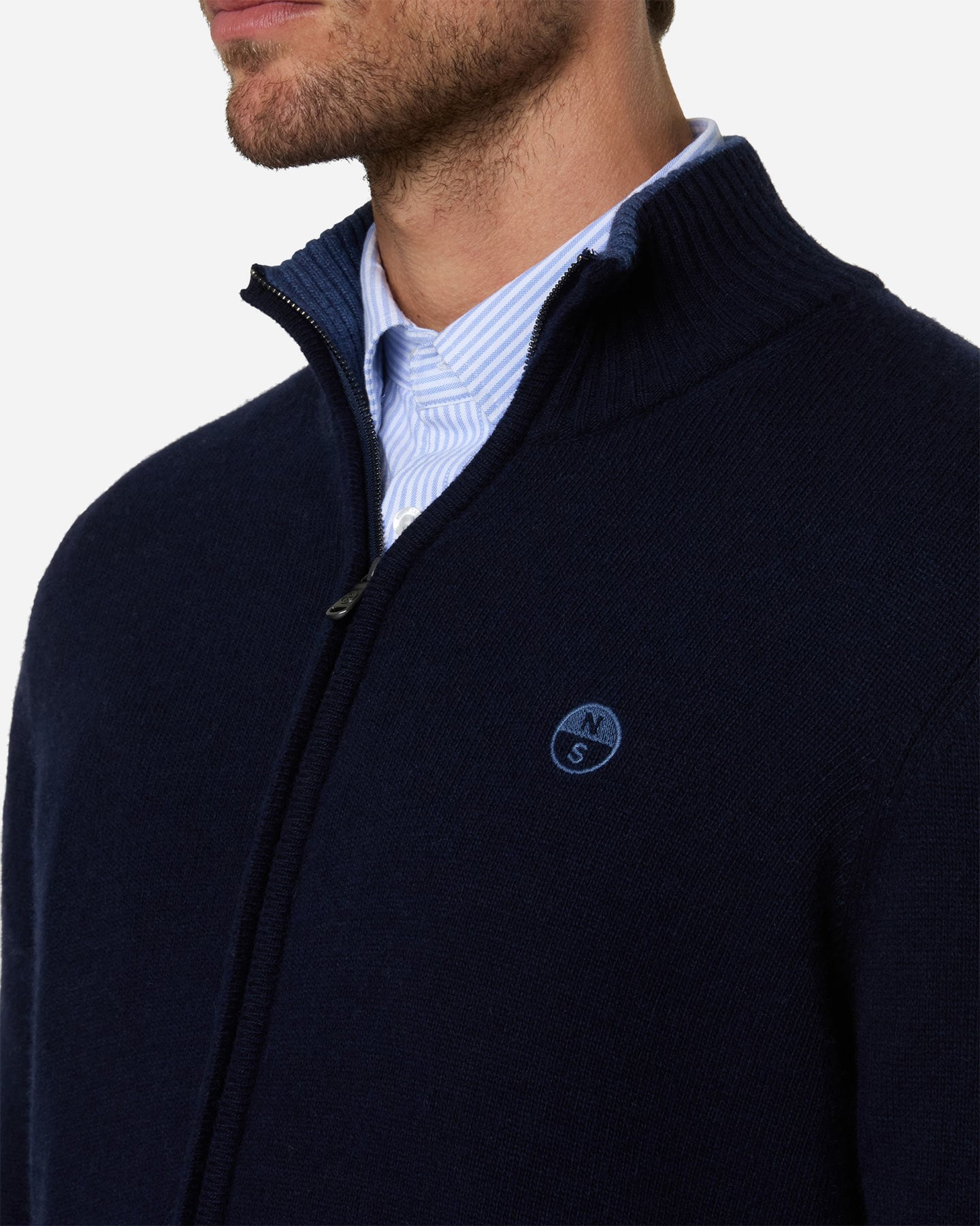 Cardigan NORTH SAILS CASHMERE M - Blu - 4 | Cisalfa Sport
