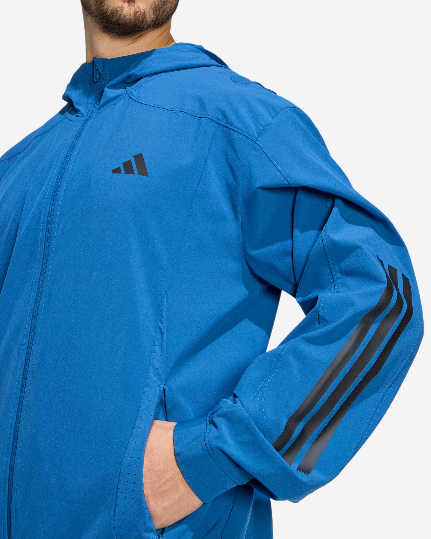 Felpa training ADIDAS TECH ESSENTIALS WORKOUT M - Verde - 4 | Cisalfa Sport