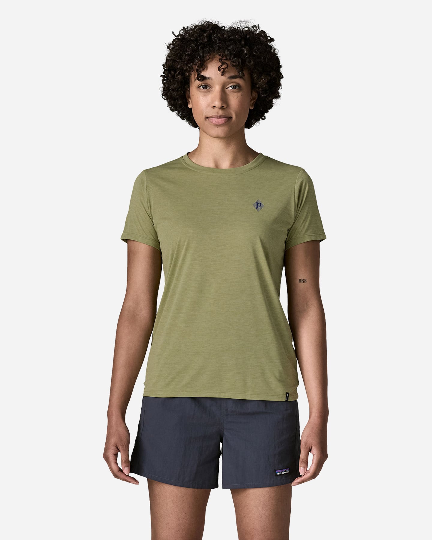 Patagonia Cap Cool Daily Hut Tripper W - Maglia Intimo Tecnico - Donna - Verde