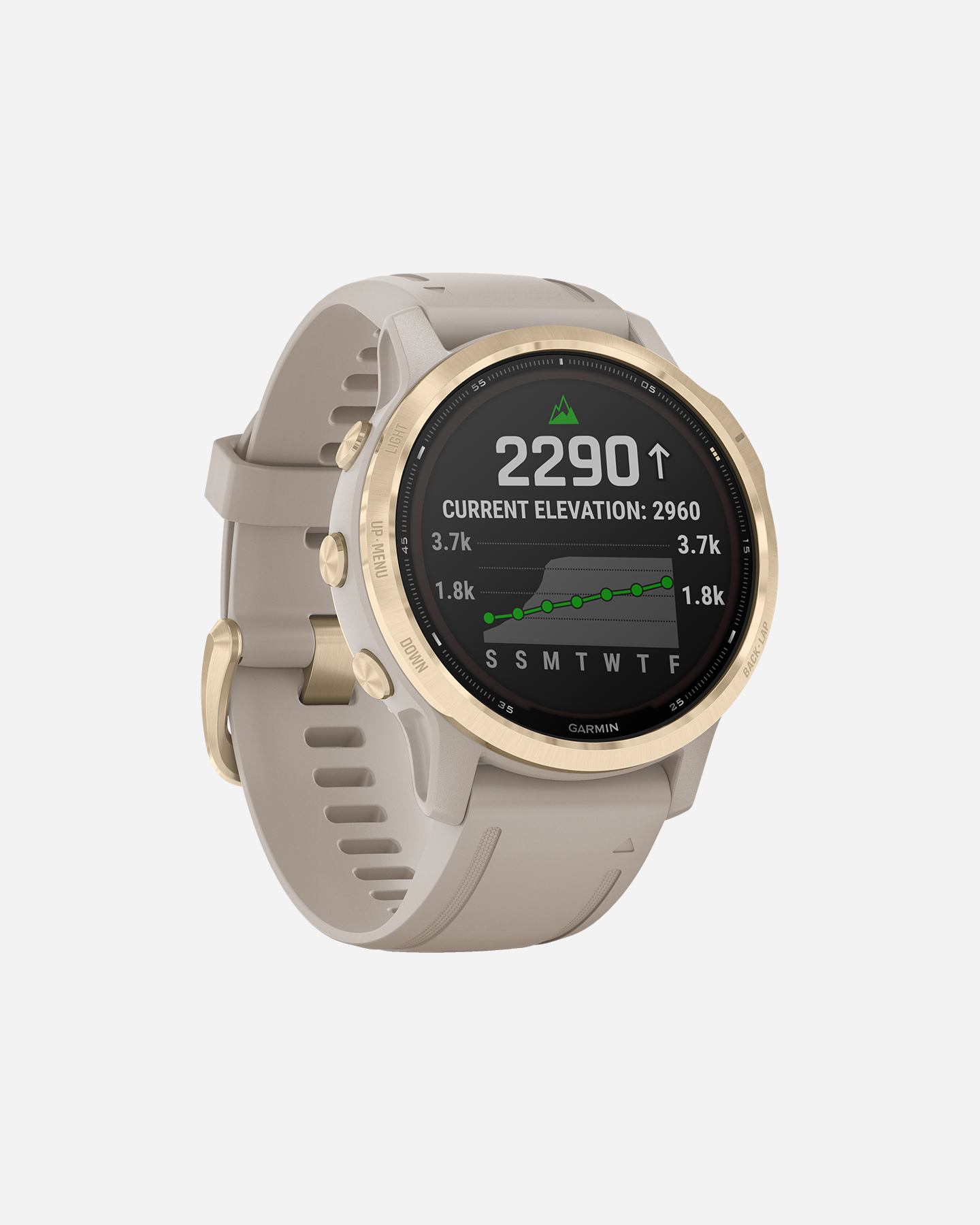 Orologio multifunzione GARMIN FENIX 6S PRO SOLAR - Rosa - 2 | Cisalfa Sport