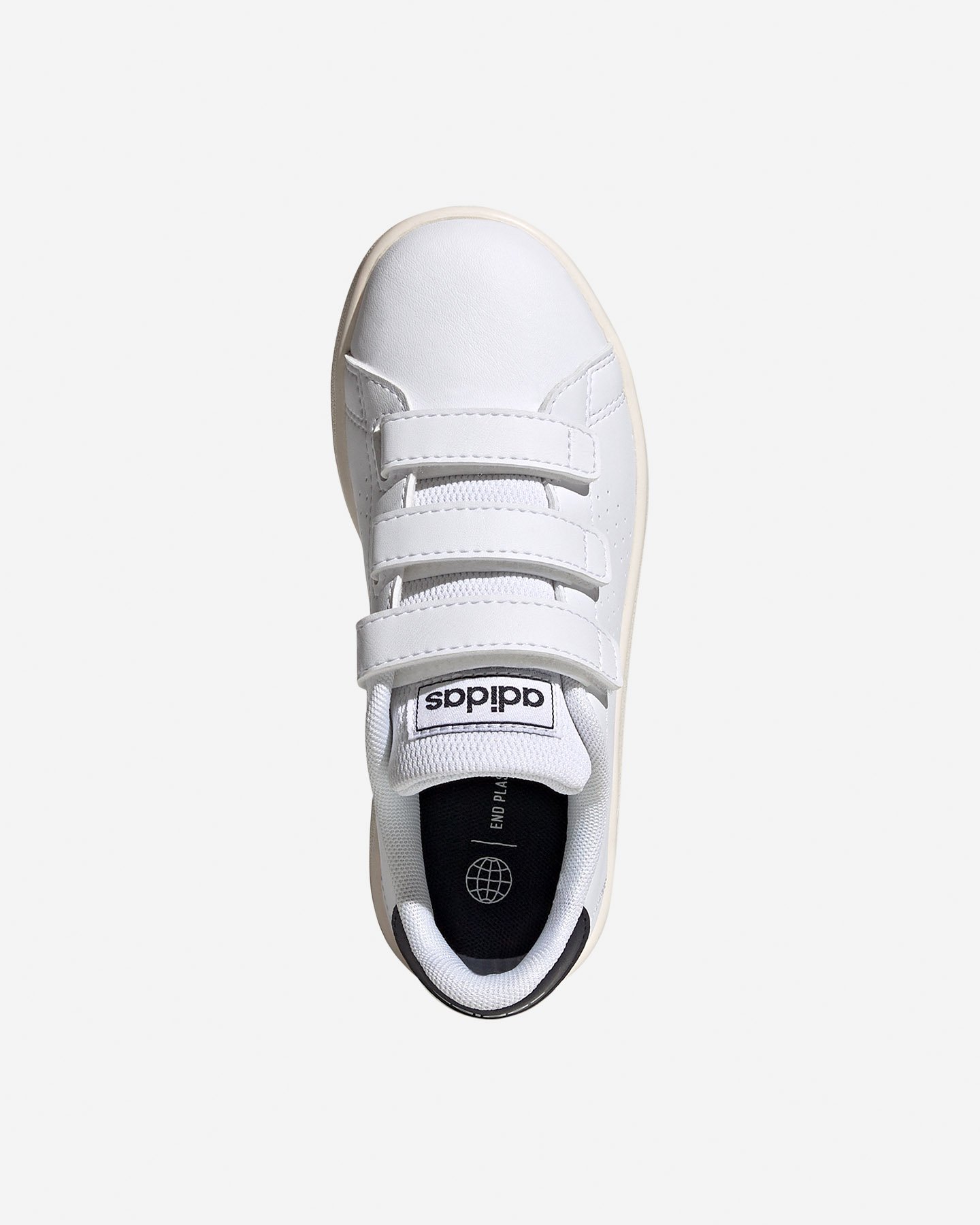 Scarpe sneakers ADIDAS ADVANTAGE JR - Bianco - 2 | Cisalfa Sport