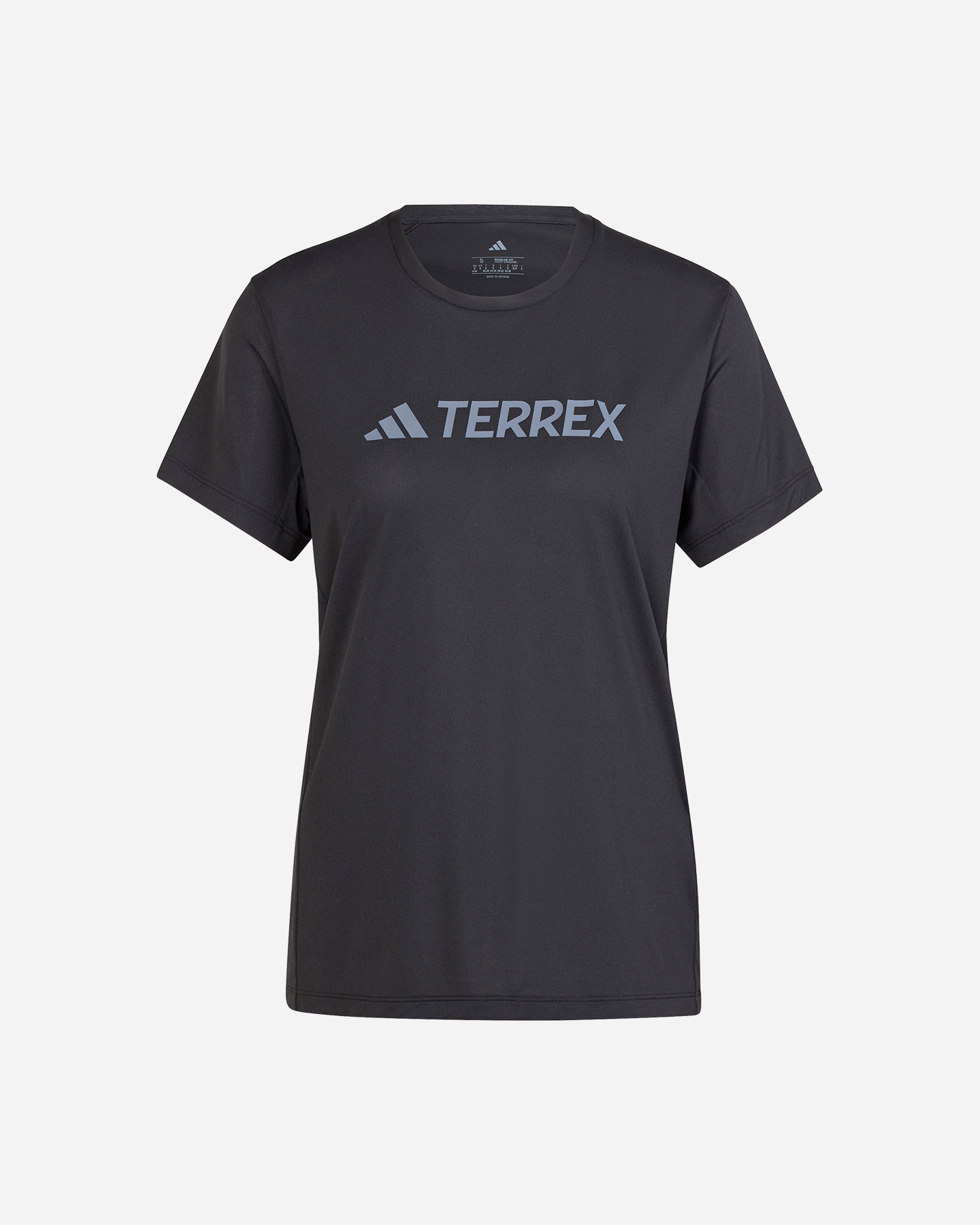 Adidas Mt Log Tech W - T-shirt - Donna - Nero