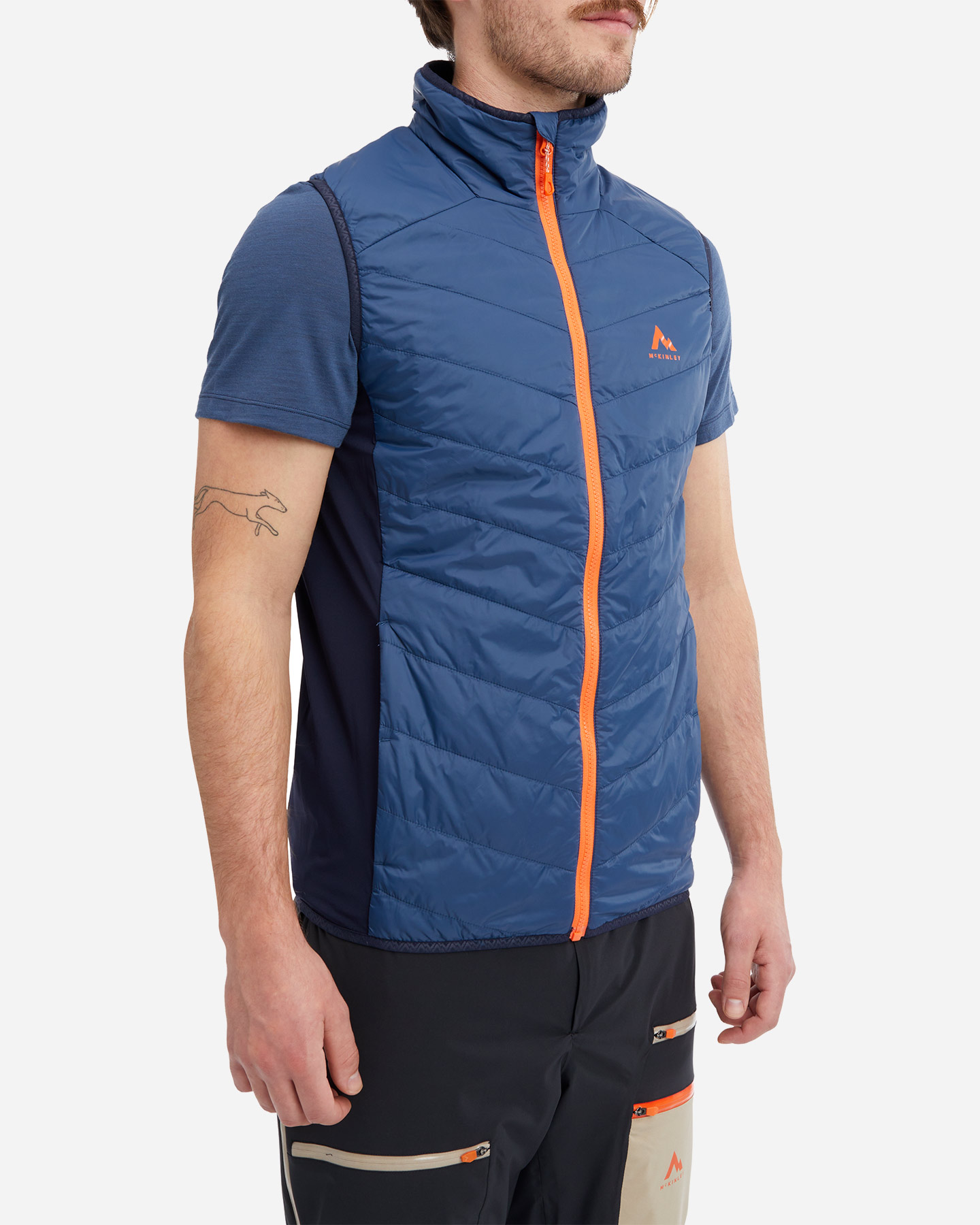 Multipoches INTERSPORT Gilet Lusaka McKINLEY Hybrid Concept
