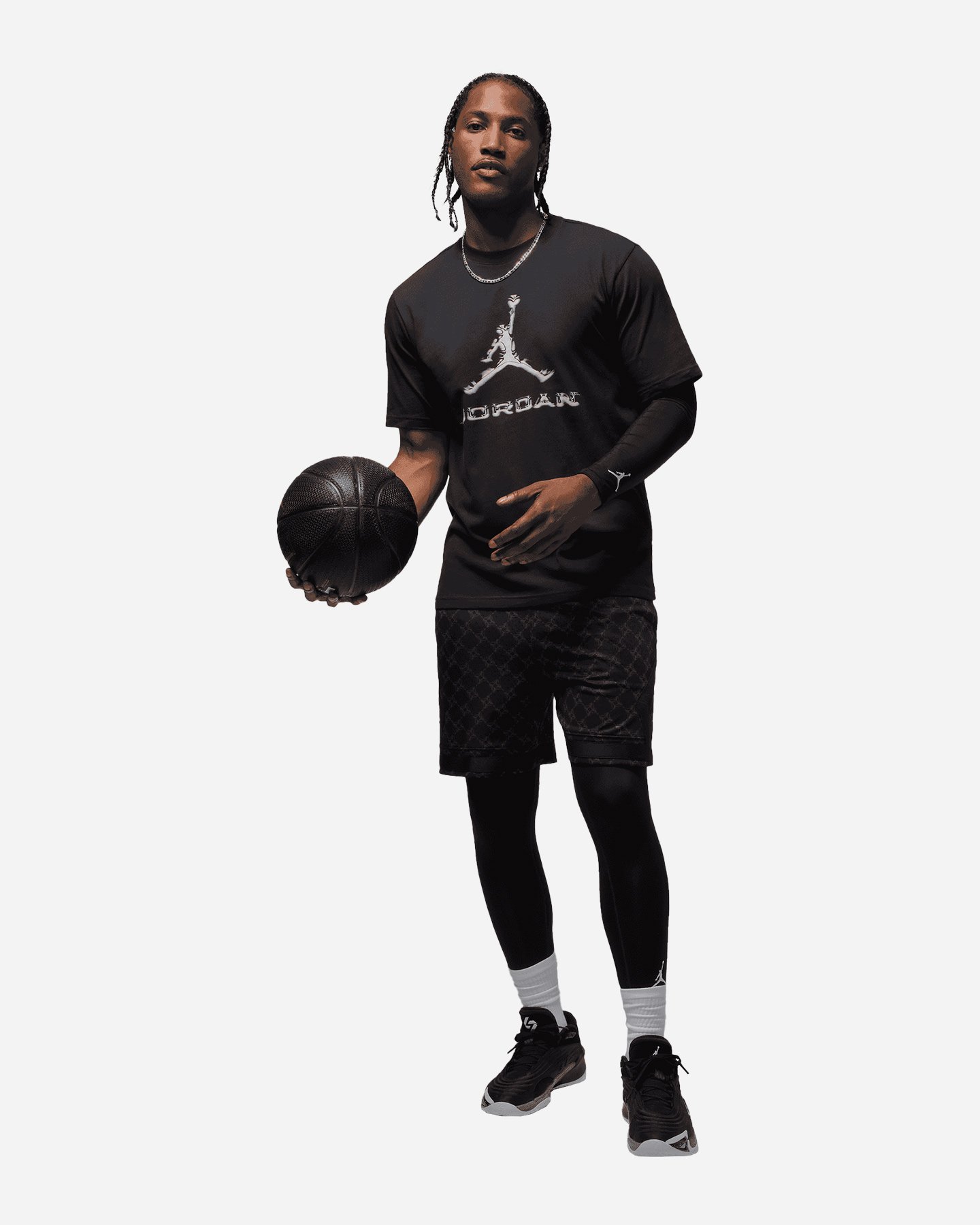 Maglia basket NIKE JORDAN JUMPMAN M - Nero - 2 | Cisalfa Sport
