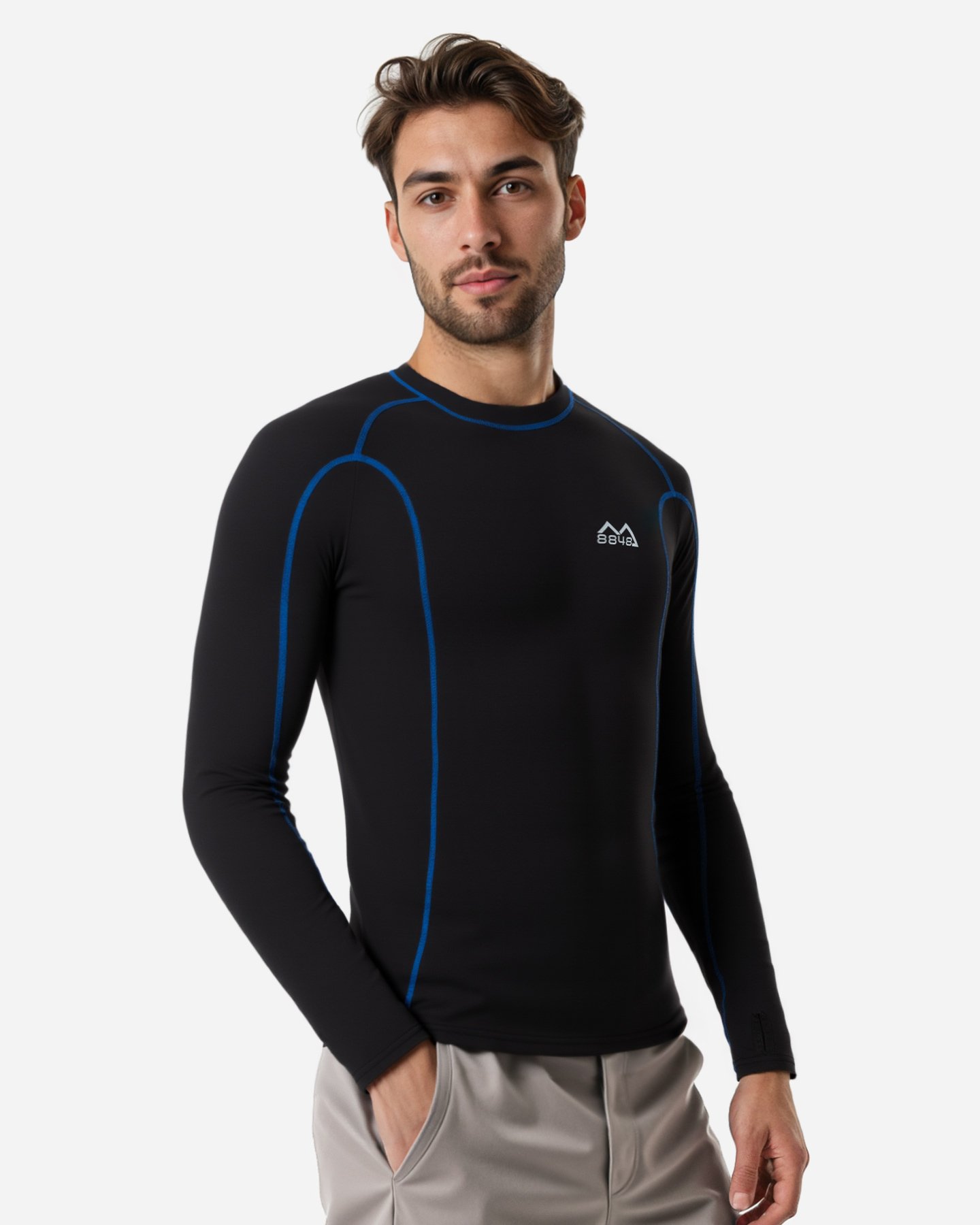 Maglia intimo tecnico 8848 MOUNTAIN ESSENTIAL M - Nero - 2 | Cisalfa Sport