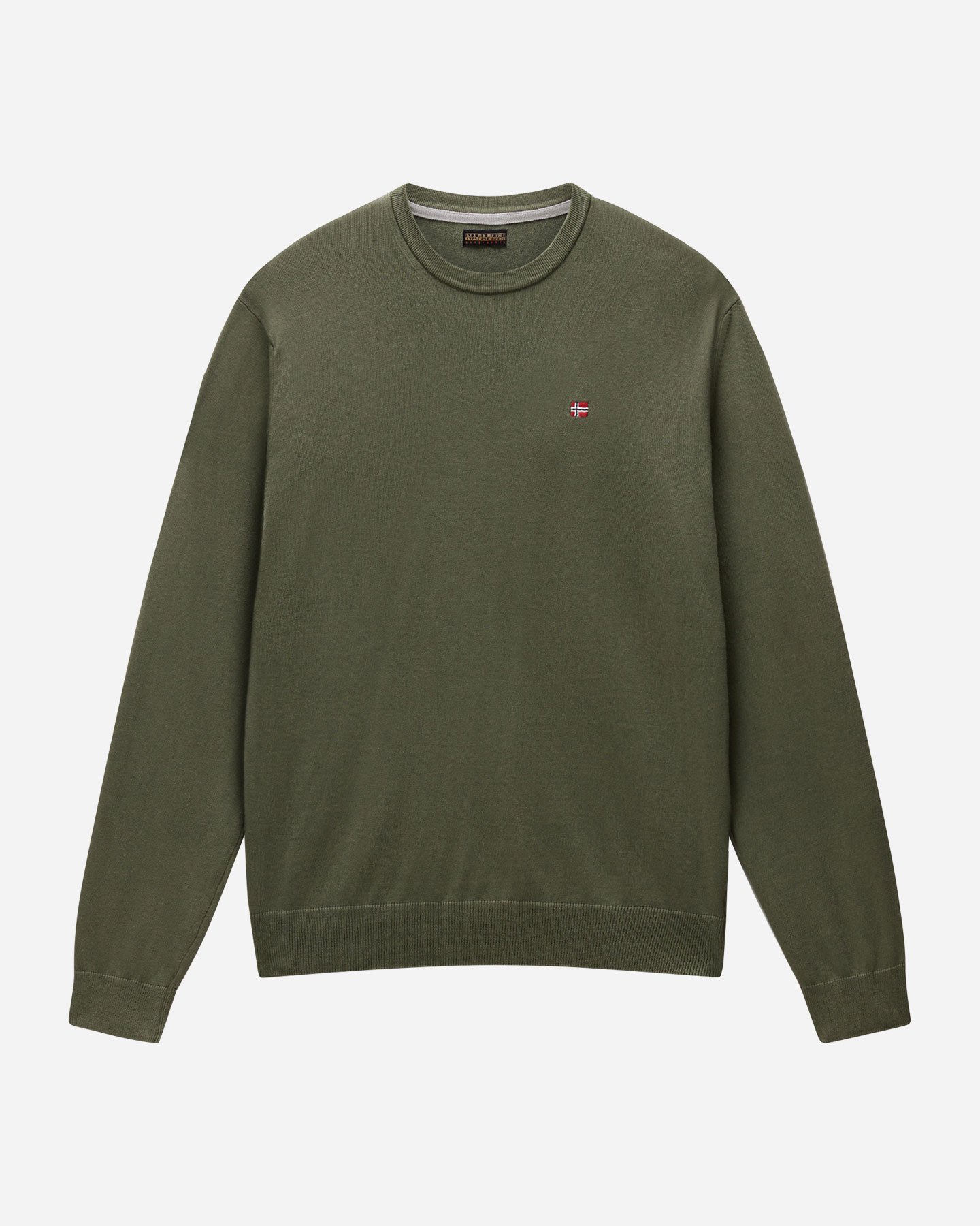 Maglione NAPAPIJRI SMALL LOGO M - Verde - 0 | Cisalfa Sport