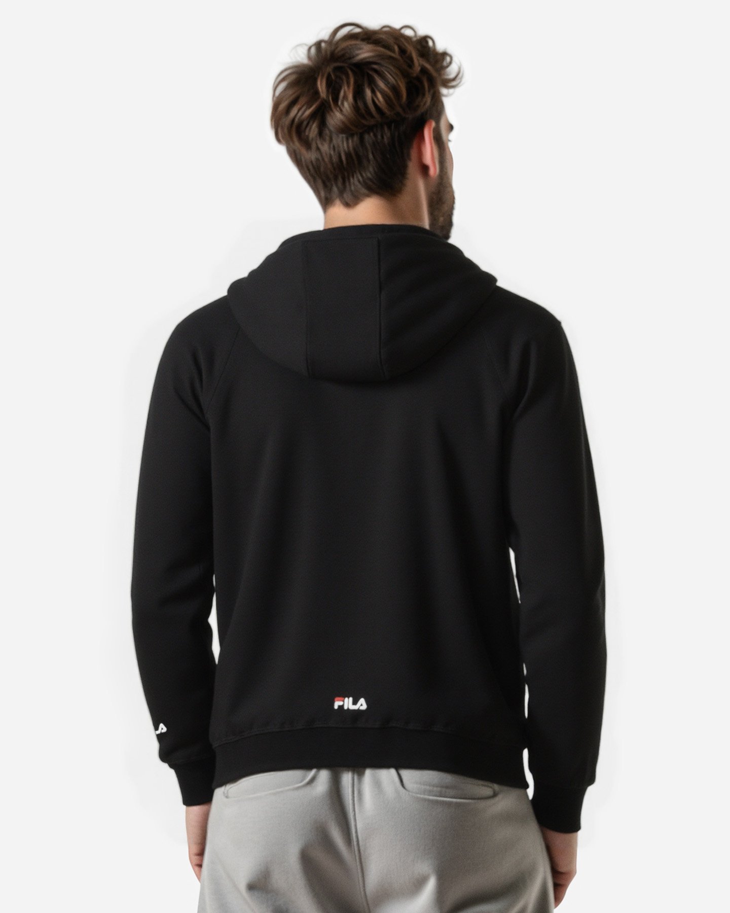 Felpa FILA ATHLETIC DYNAMISM M - Nero - 4 | Cisalfa Sport