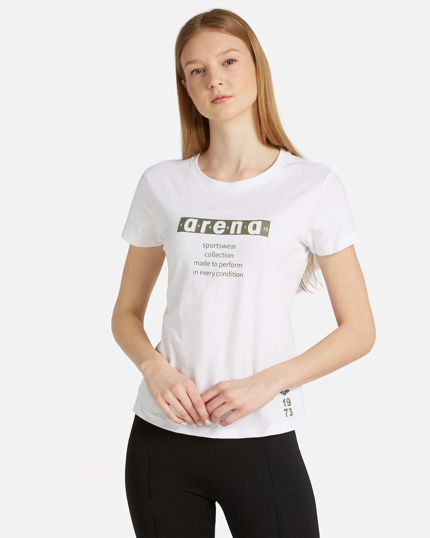 T-shirt ARENA BASIC ATHLETICS W - Bianco - 0 | Cisalfa Sport