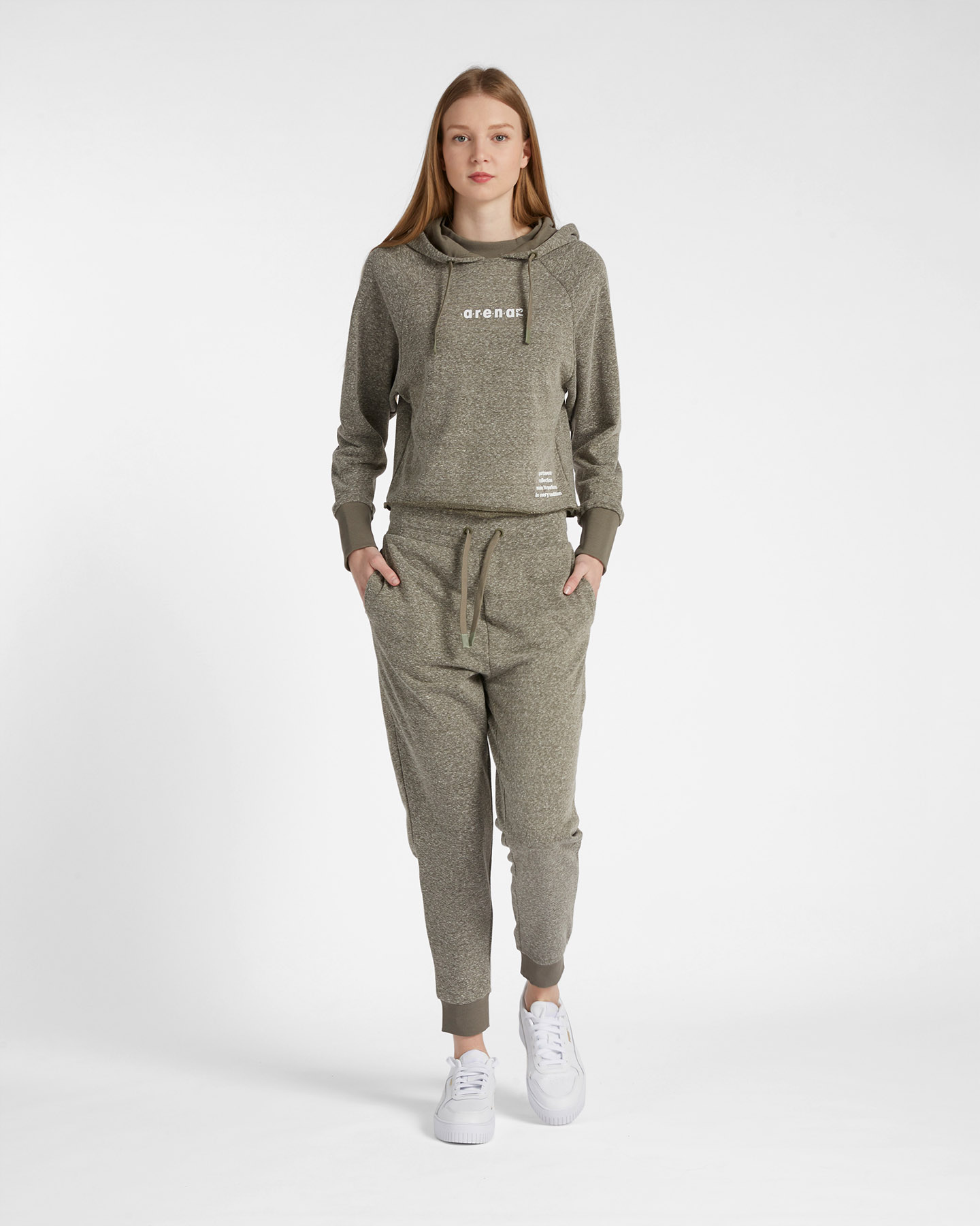 Felpa ARENA ATHLETICS W - Verde - 3 | Cisalfa Sport