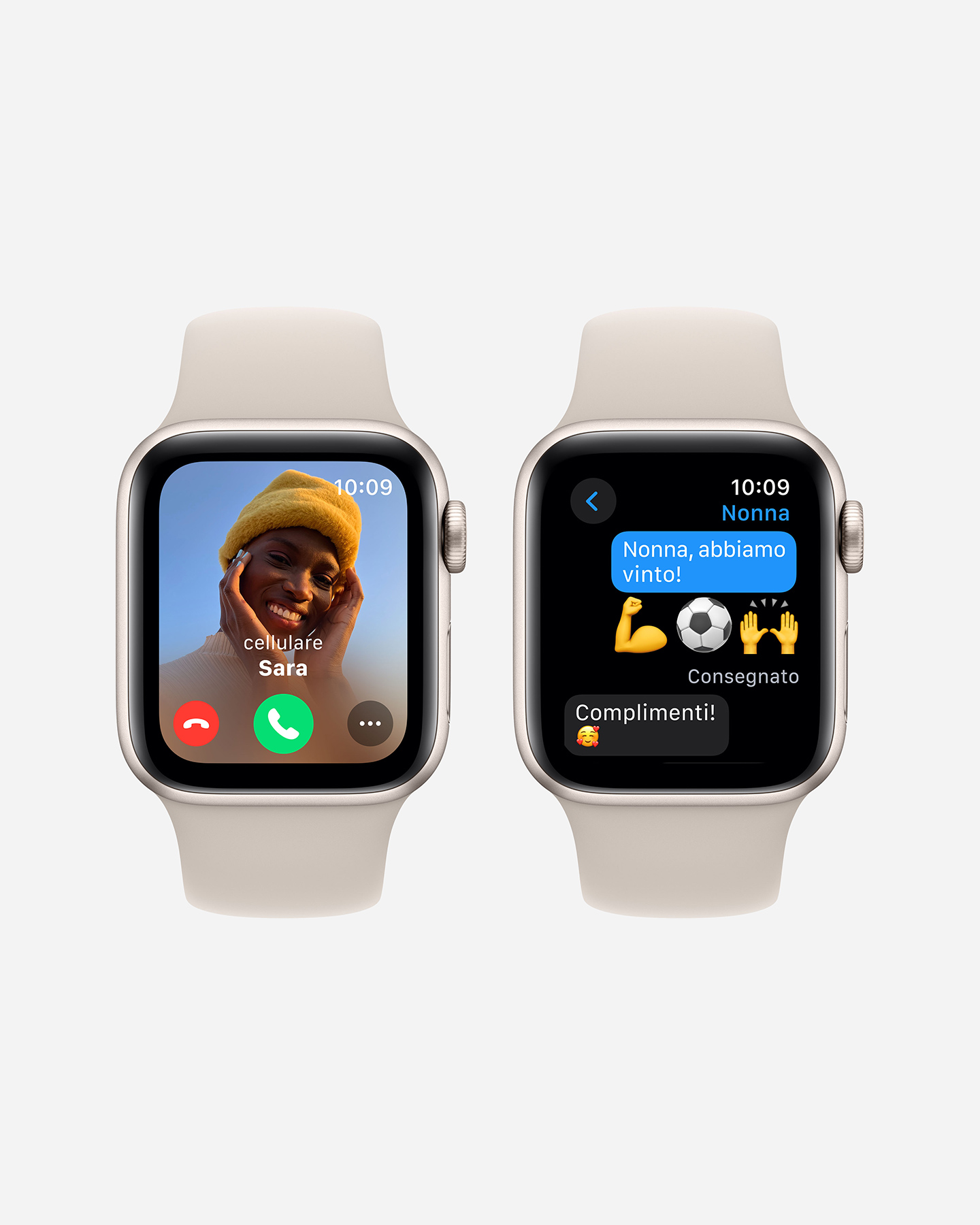 Orologio multifunzione APPLE APPLE WATCH SE GPS 40MM STARLIGHT ALUMINIUM CASE  - 3 | Cisalfa Sport