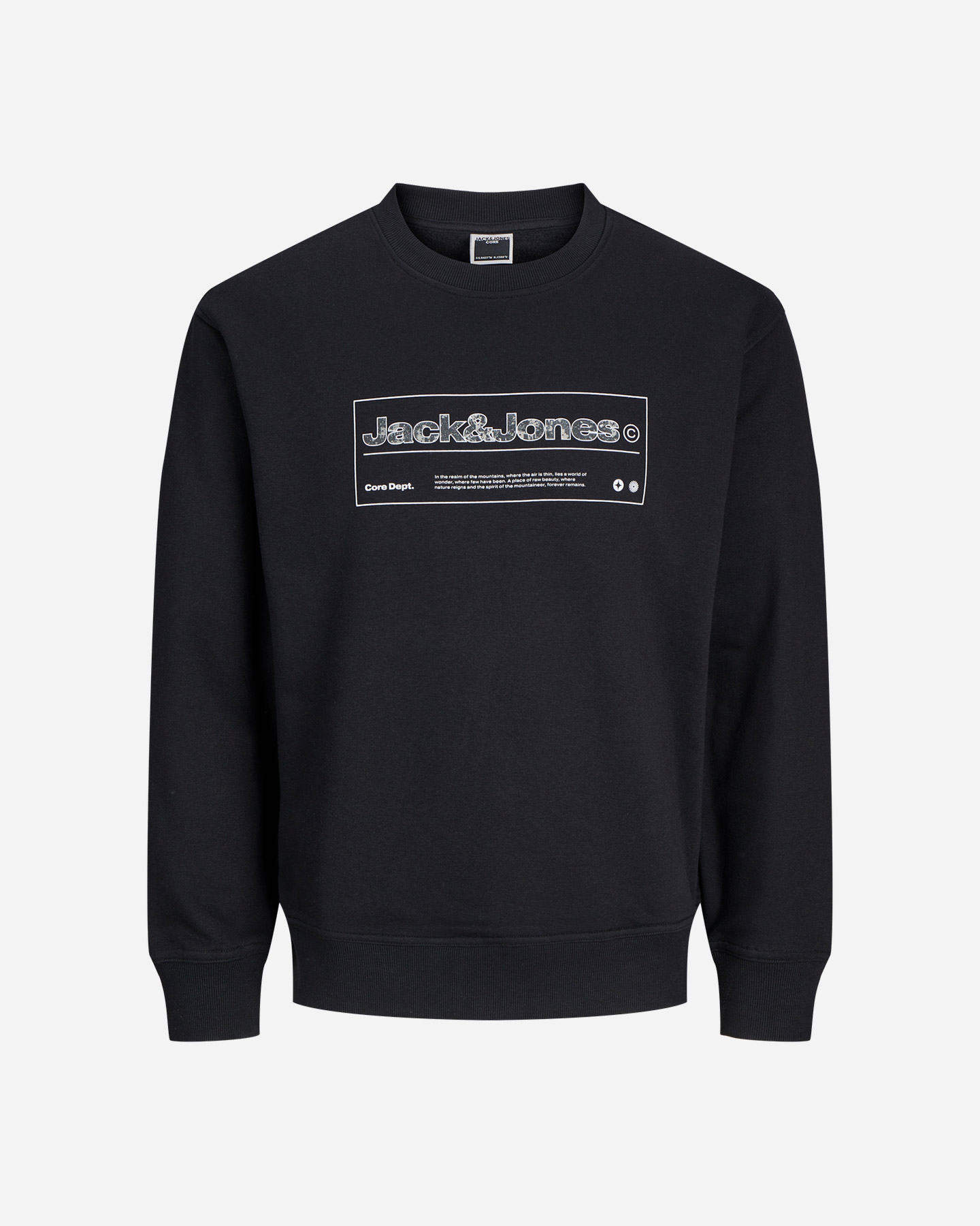 Felpa JACK & JONES COALPHA M - Nero - 0 | Cisalfa Sport