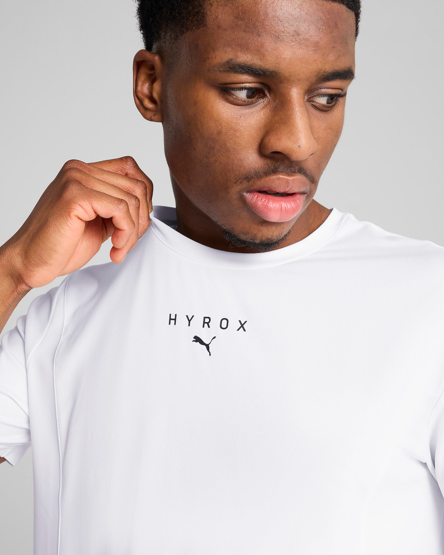 T-shirt training PUMA CLOUDSPUN HYROX M - Bianco - 3 | Cisalfa Sport