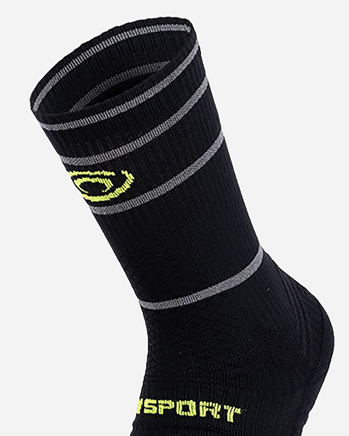 Calze running BV SPORT TRAIL REFLECT  - Nero - 1 | Cisalfa Sport