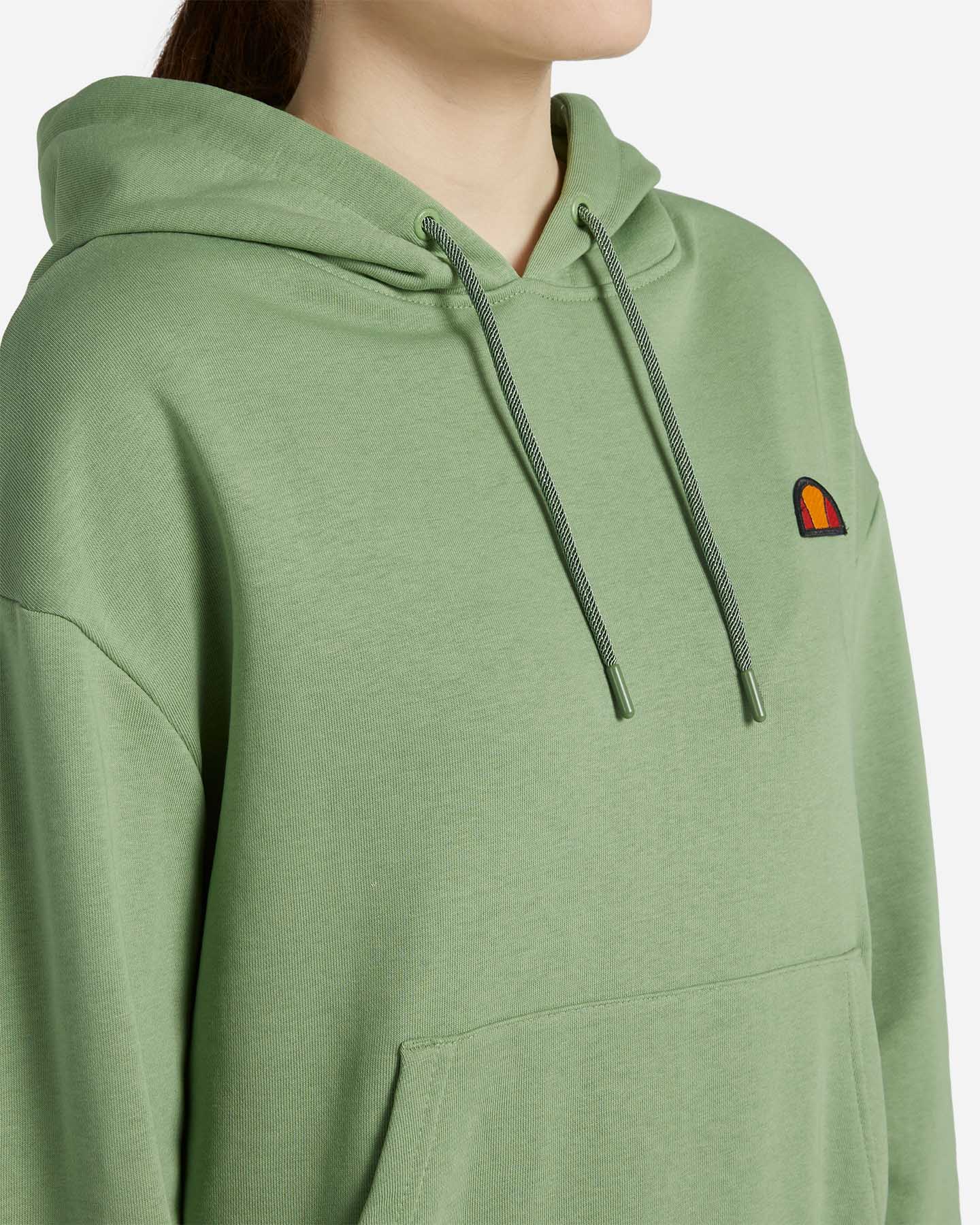 Felpa ELLESSE BASIC W - Verde - 4 | Cisalfa Sport