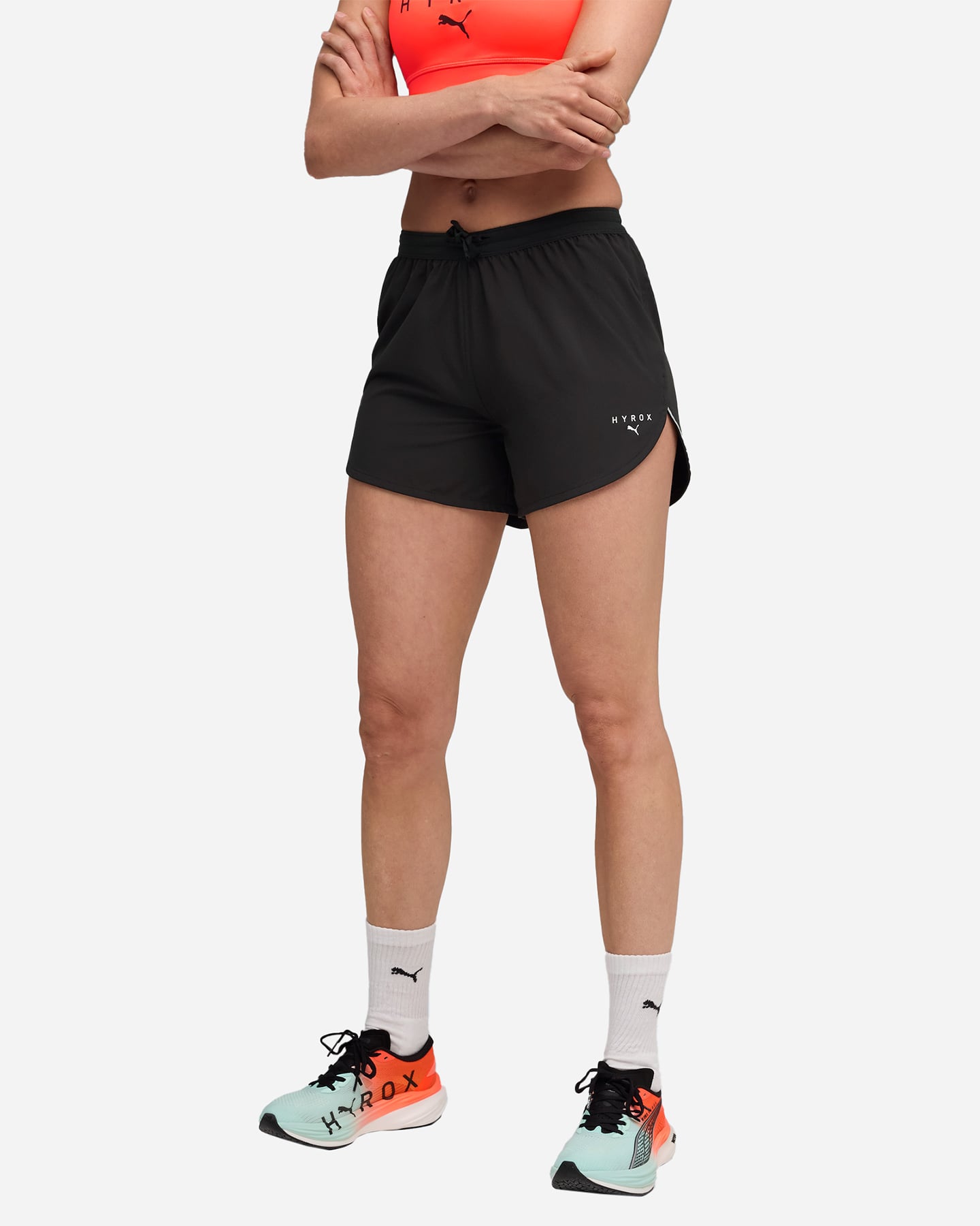 Short training PUMA HYROX ULTRAWEAVE W - Nero - 2 | Cisalfa Sport