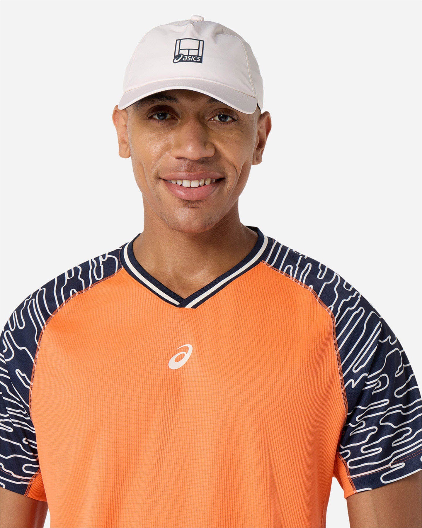 T-shirt tennis ASICS PADEL COURT M - Arancione - 4 | Cisalfa Sport