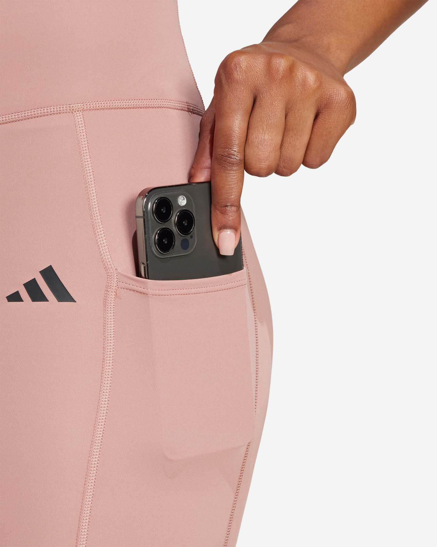 Leggings ADIDAS 3STRIPES W - Marrone - 4 | Cisalfa Sport