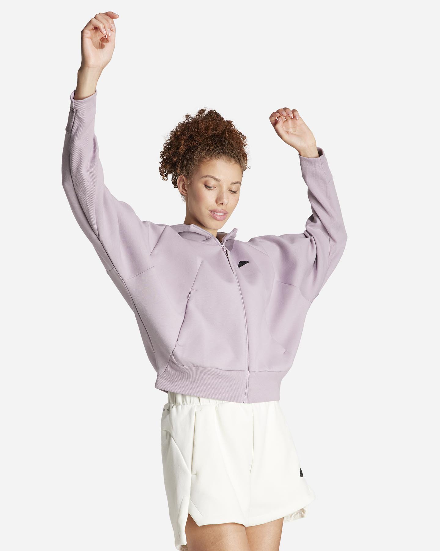 Felpa ADIDAS ZNE W - Lilla - 3 | Cisalfa Sport