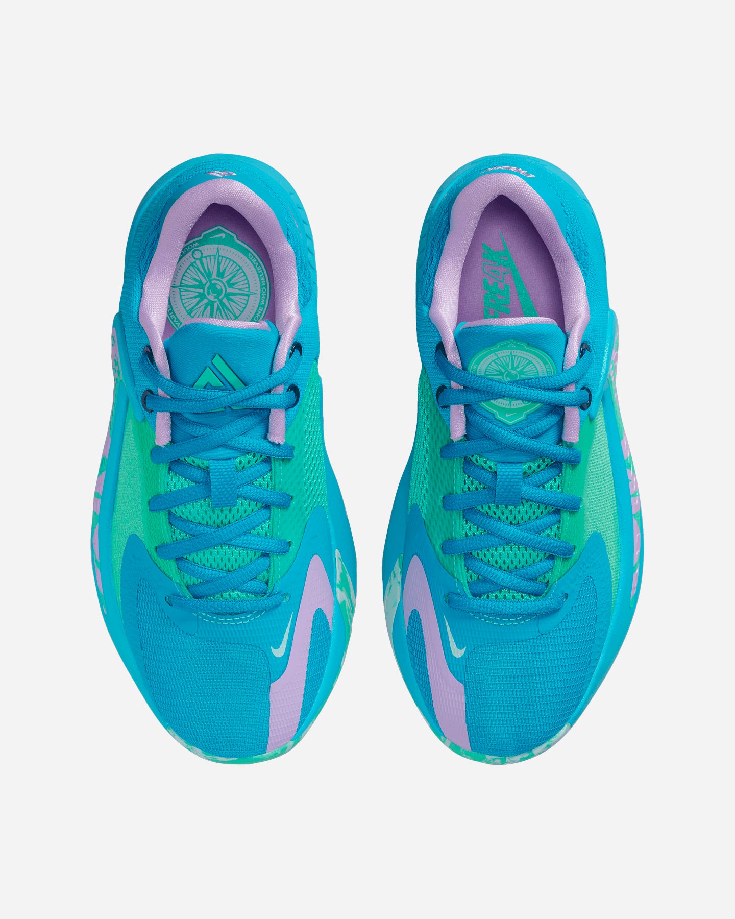 Scarpe basket NIKE FREAK 4 GS LASER JR - Blu - 3 | Cisalfa Sport