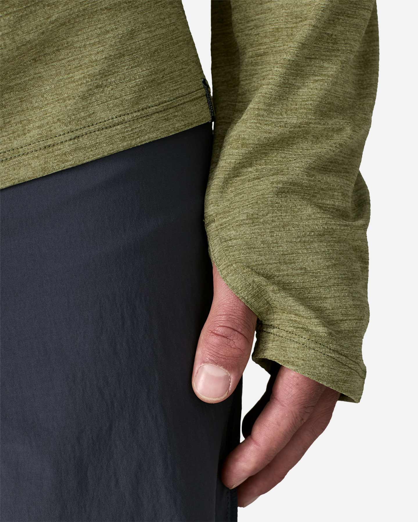 Felpa PATAGONIA CAPILENE COOL SUN M - Verde - 4 | Cisalfa Sport