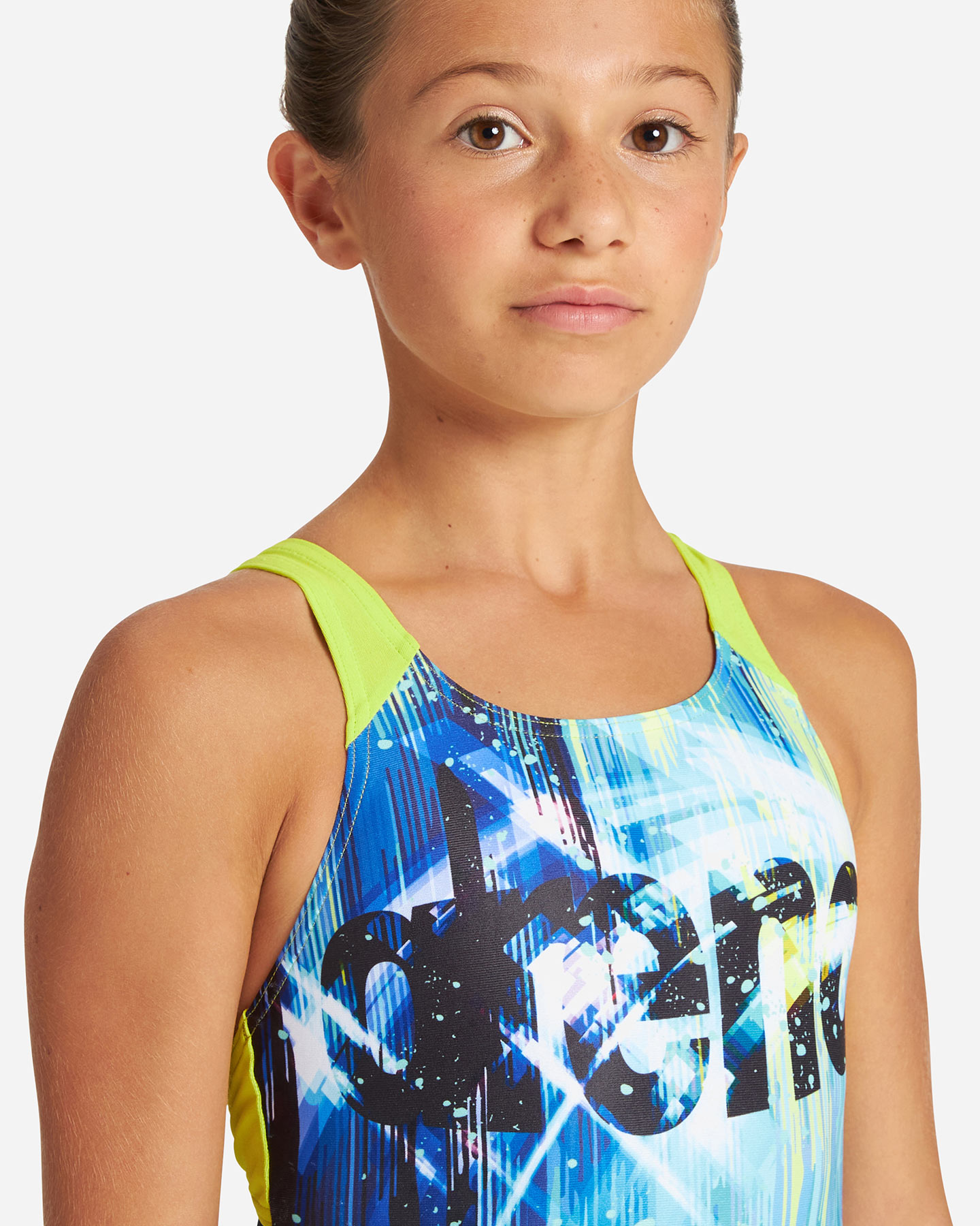 Costume piscina ARENA COMET JR - Azzurro - 5 | Cisalfa Sport