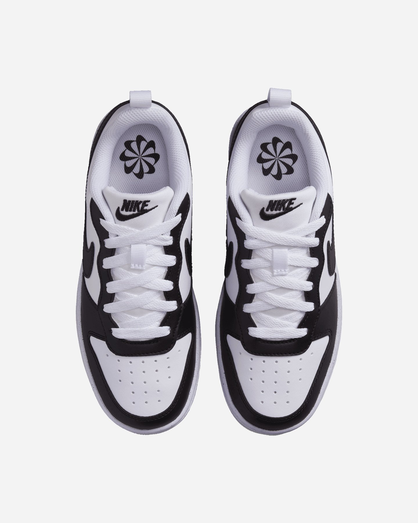 Scarpe sneakers NIKE COURT BOROUGH LOW RECRAFT GS JR - Bianco - 2 | Cisalfa Sport