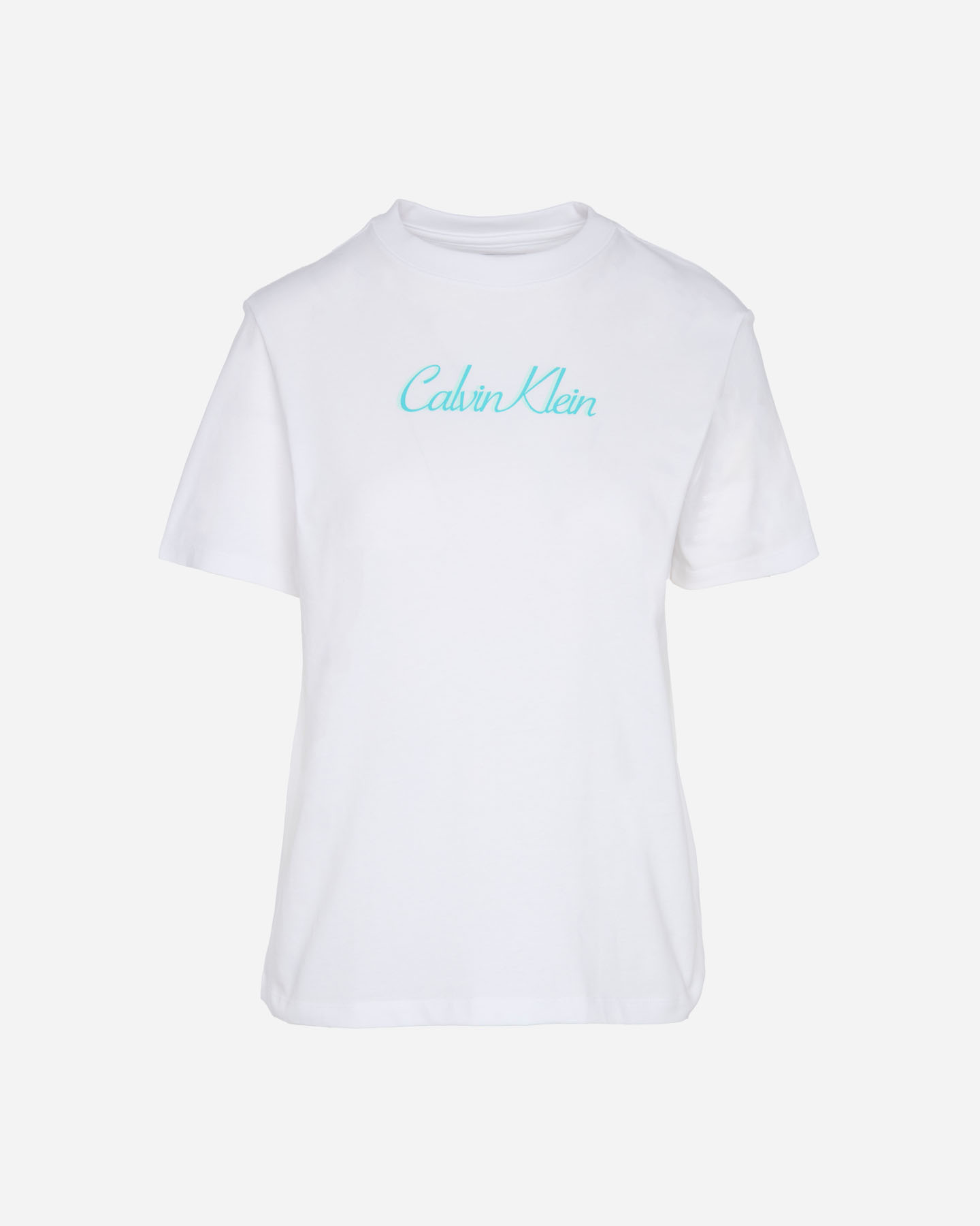 T-shirt CALVIN KLEIN JEANS LOGO W - Bianco - 0 | Cisalfa Sport