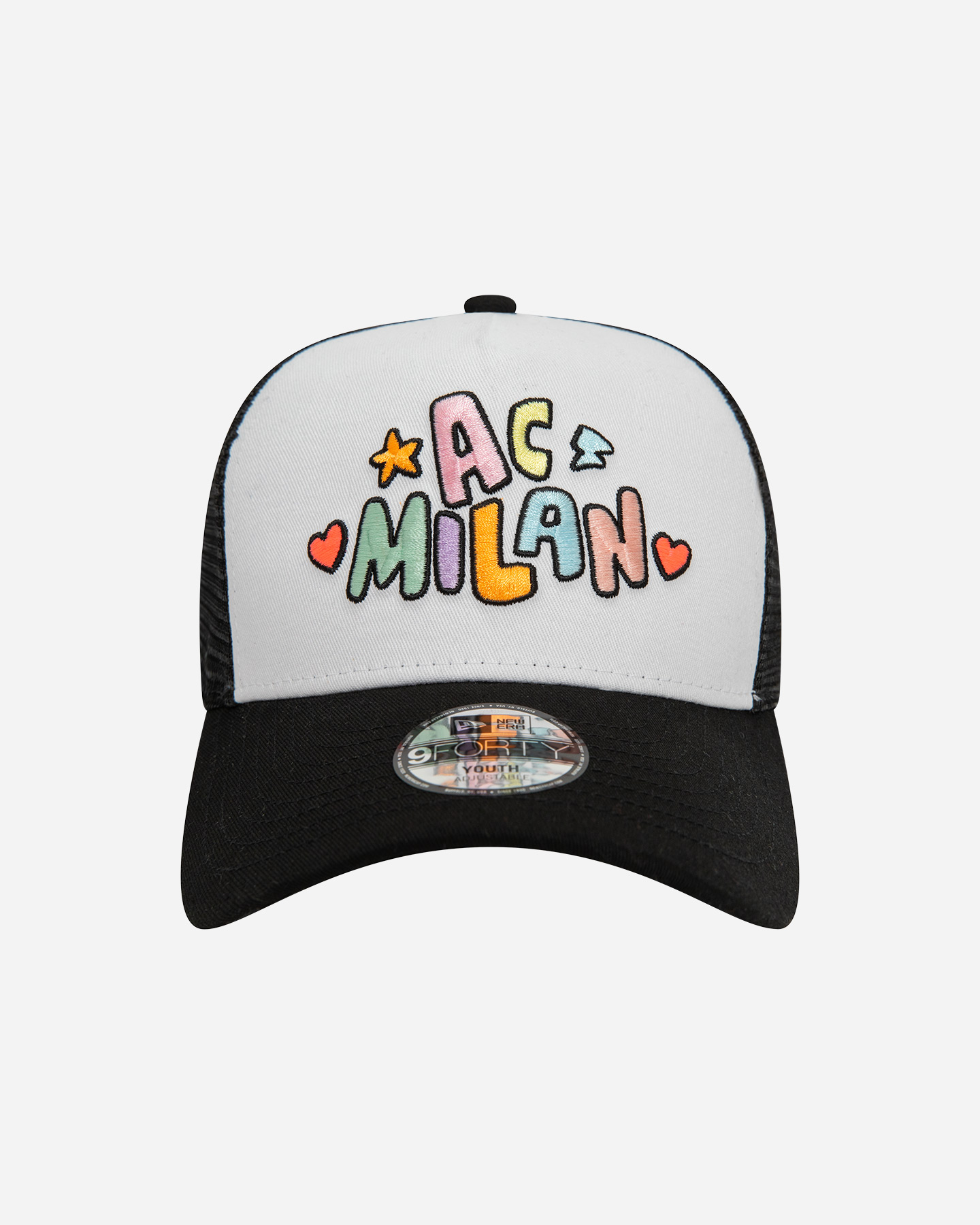 Accessorio calcio ufficiale NEW ERA 9FORTY AF TRUCKER MILAN FANGEAR JR - Nero - 1 | Cisalfa Sport