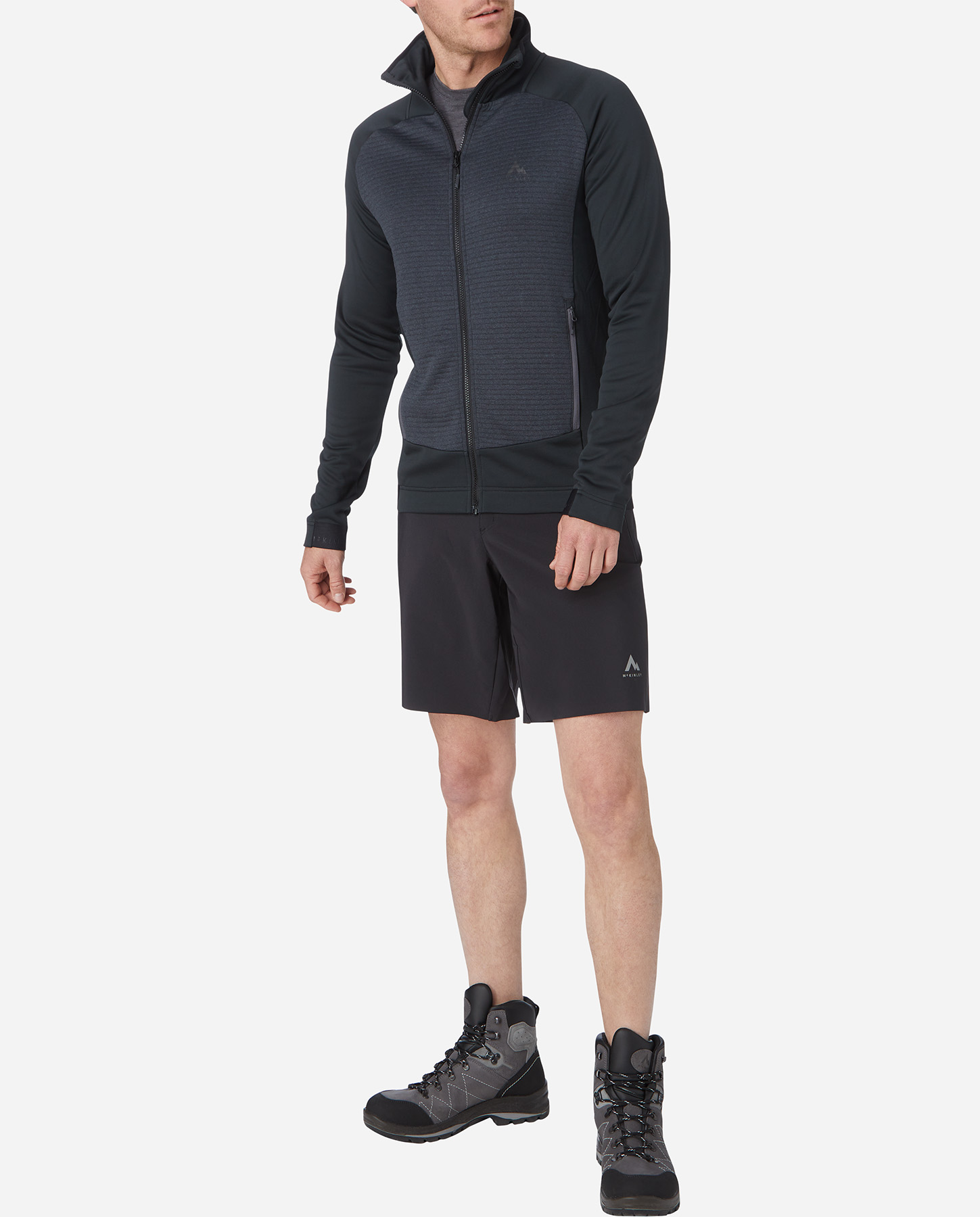 Pile MCKINLEY AAKI FZ MBLK M - 6 | Cisalfa Sport