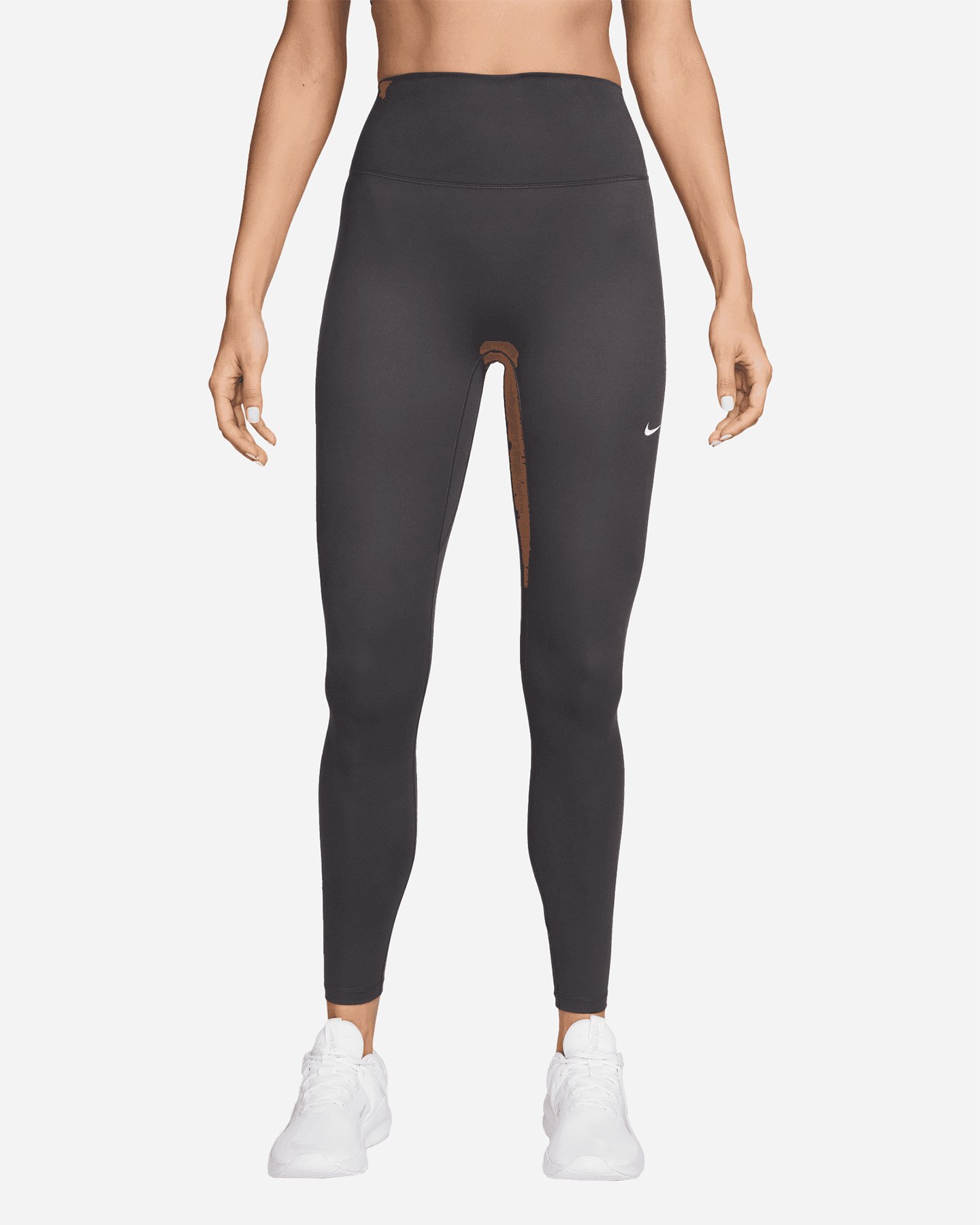 Leggings NIKE ONE HIGH RISE W - Grigio - 0 | Cisalfa Sport