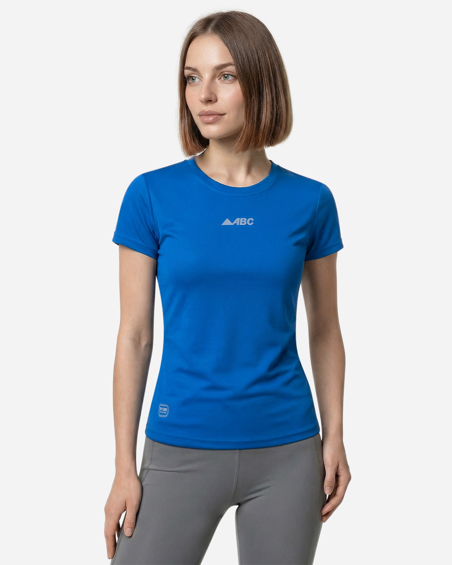 T-shirt running ABC ESSENTIAL W - Blu - 2 | Cisalfa Sport