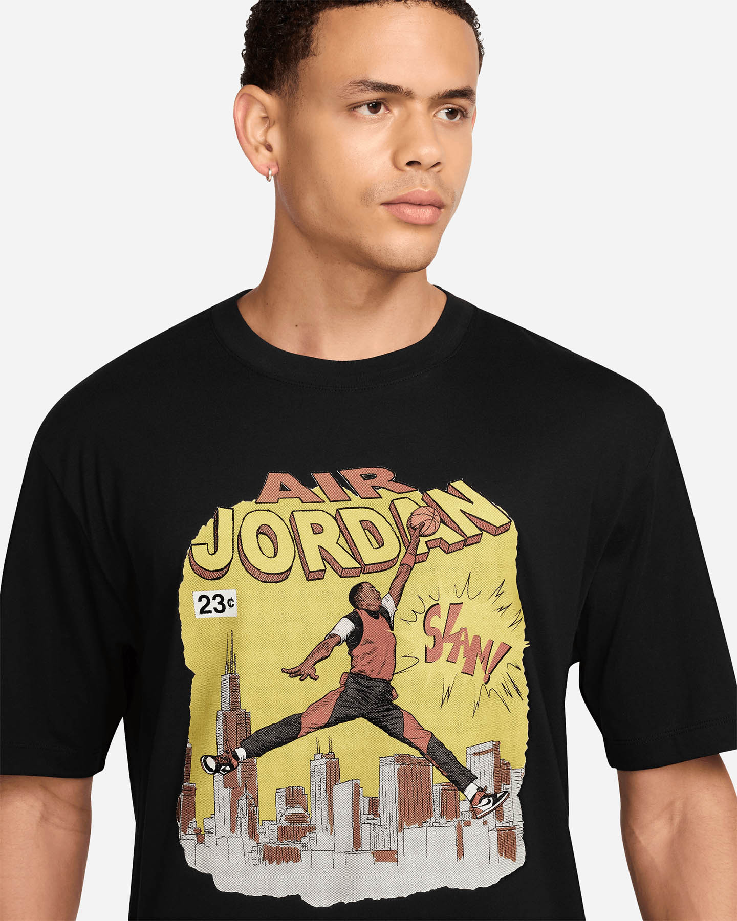 T-shirt NIKE JORDAN DUNK COMIC M - Nero - 2 | Cisalfa Sport