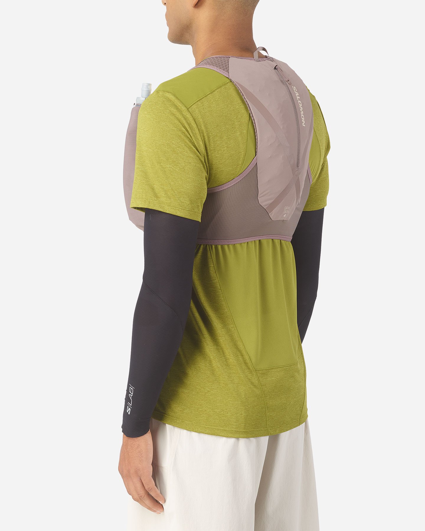 Zaino trail running SALOMON GRVL SKIN 4 SET  - Rosa - 3 | Cisalfa Sport