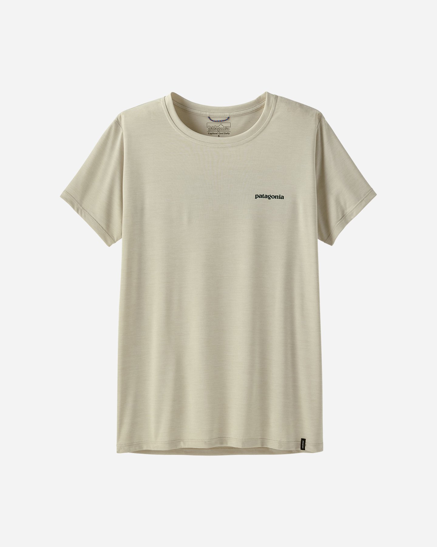 T-shirt PATAGONIA CAPILENE COOL DAILY LOGO W - Bianco - 0 | Cisalfa Sport