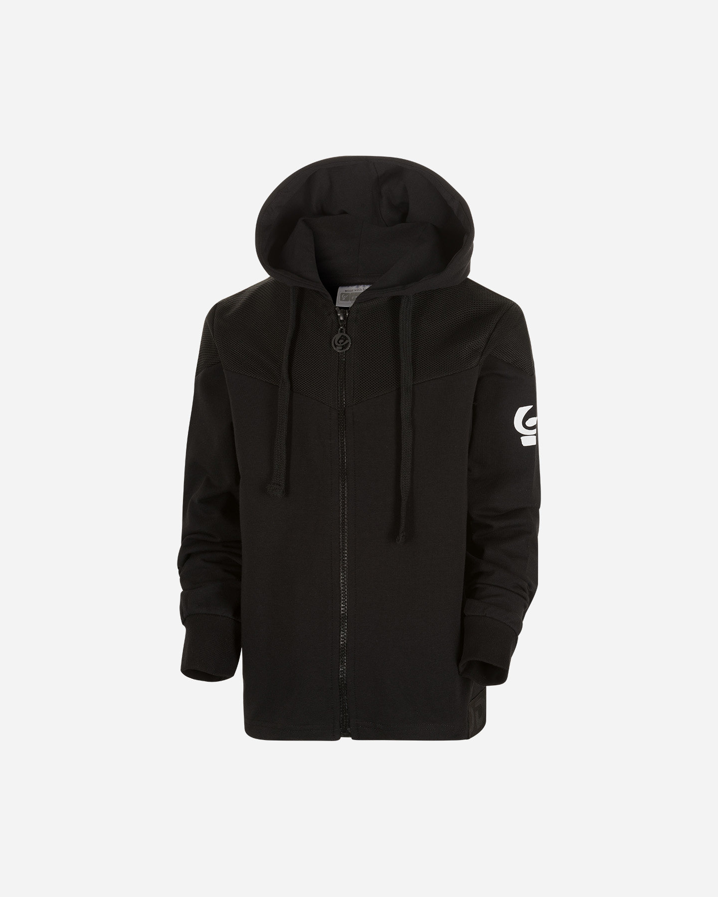 Felpa FREDDY FZ MESH JR - Nero - 0 | Cisalfa Sport